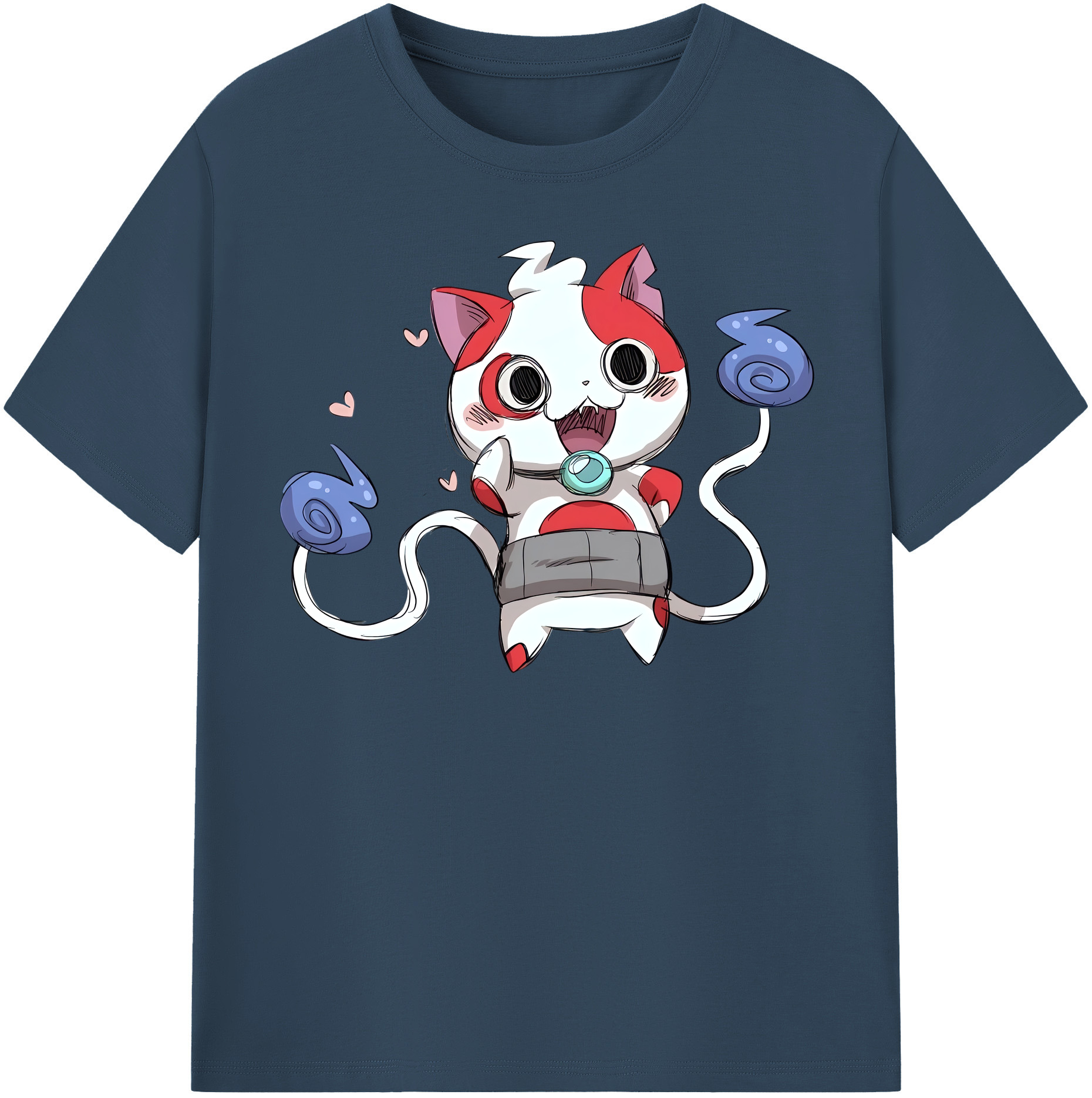 （画像用） 妖怪ウォッチ Yo-kai Watch 綿100％半袖Tシャツ（フロントプリント）