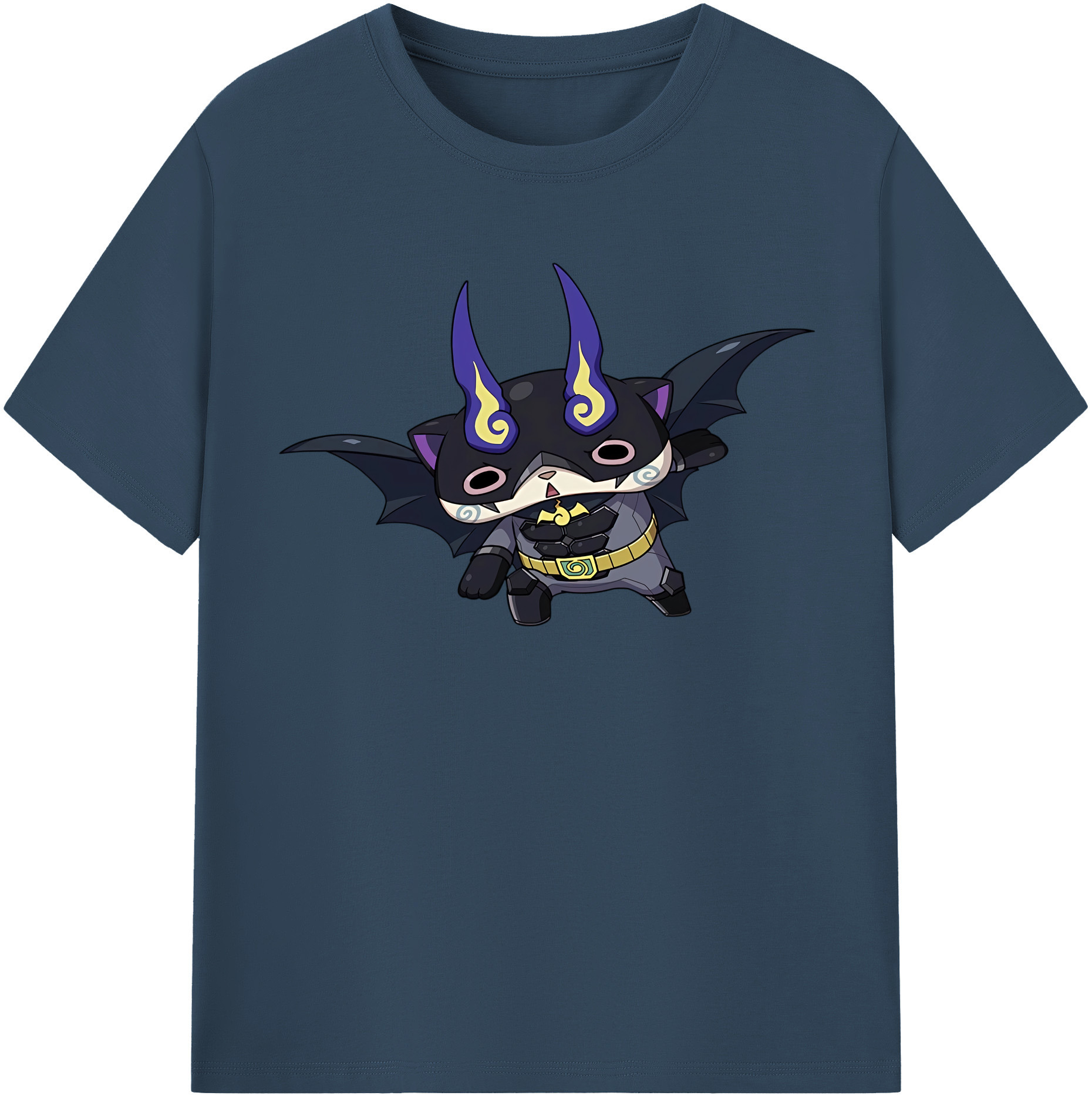 （画像用） 妖怪ウォッチ Yo-kai Watch 綿100％半袖Tシャツ（フロントプリント）