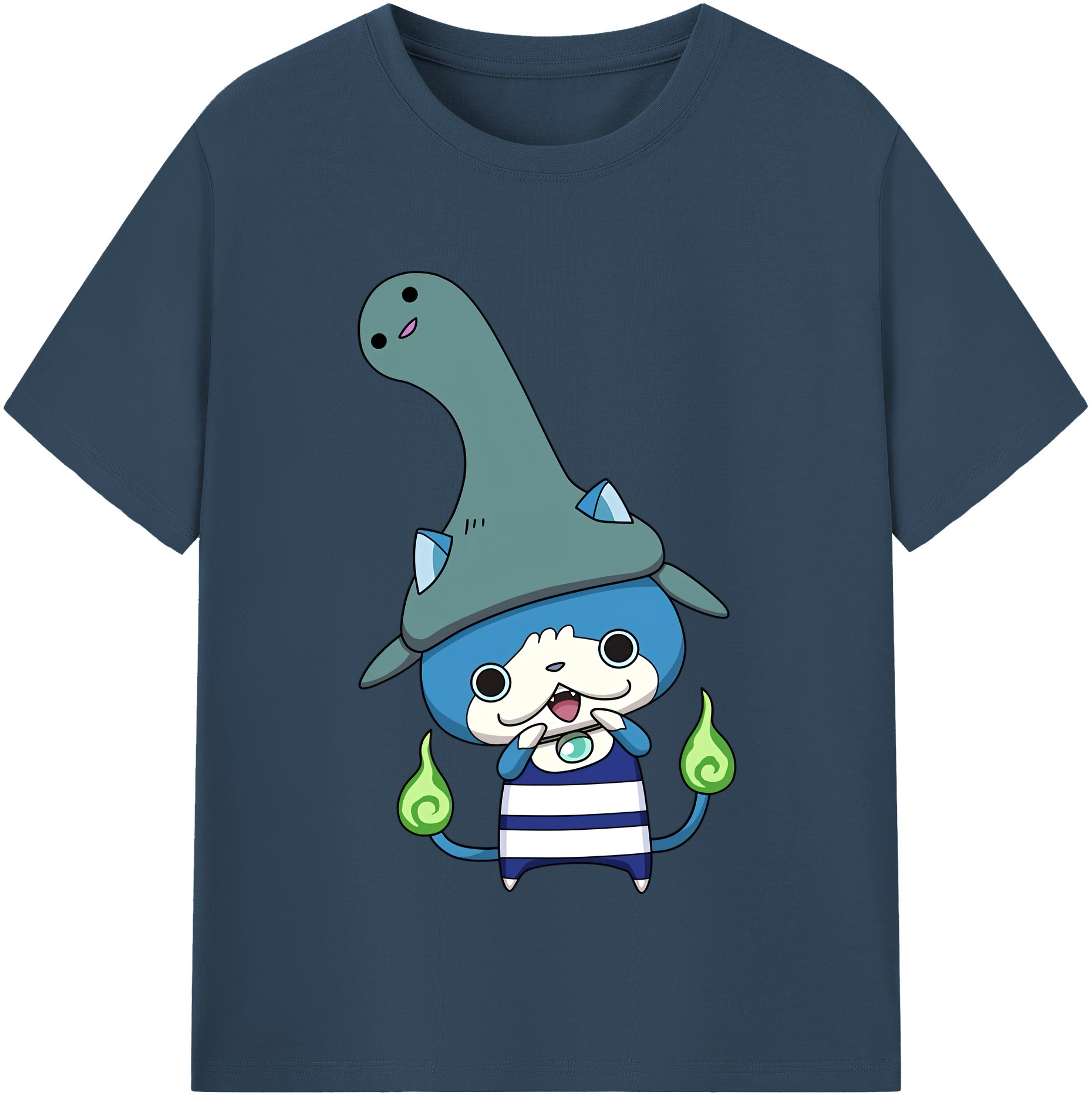 （画像用） 妖怪ウォッチ Yo-kai Watch 綿100％半袖Tシャツ（フロントプリント）