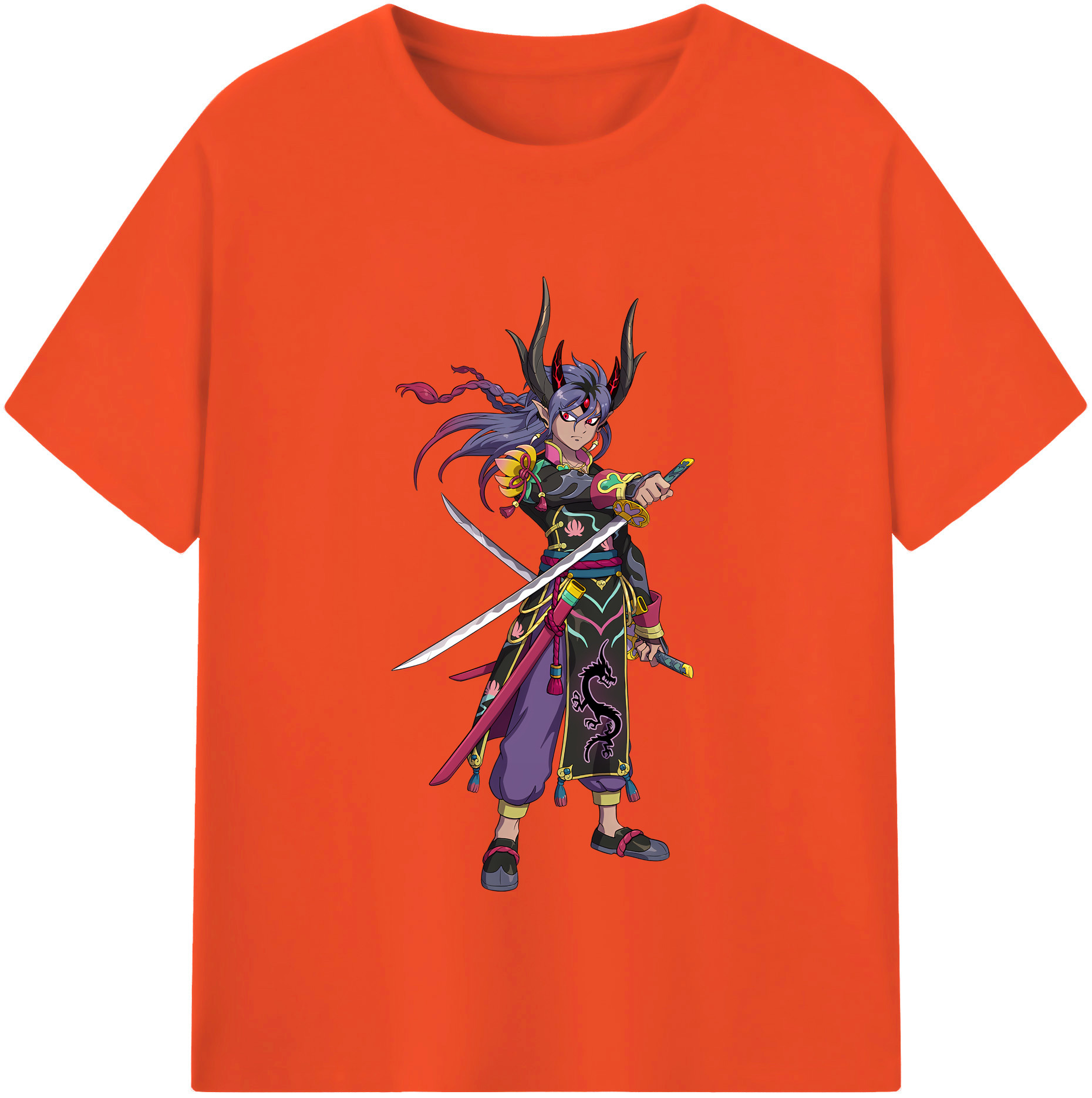 （画像用） 妖怪ウォッチ Yo-kai Watch 綿100％半袖Tシャツ（フロントプリント）