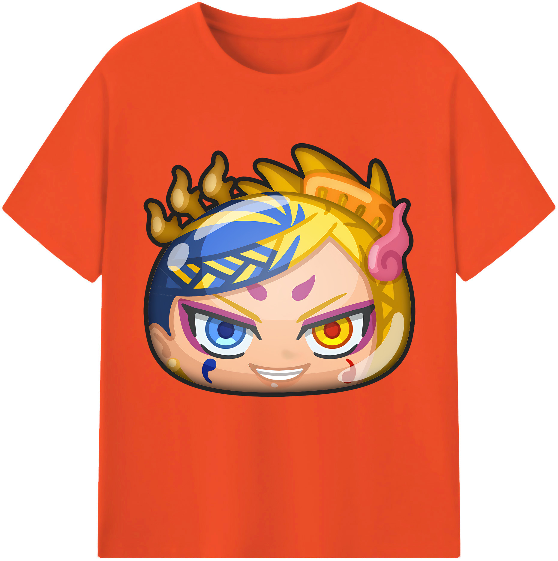 （画像用） 妖怪ウォッチ Yo-kai Watch 綿100％半袖Tシャツ（フロントプリント）