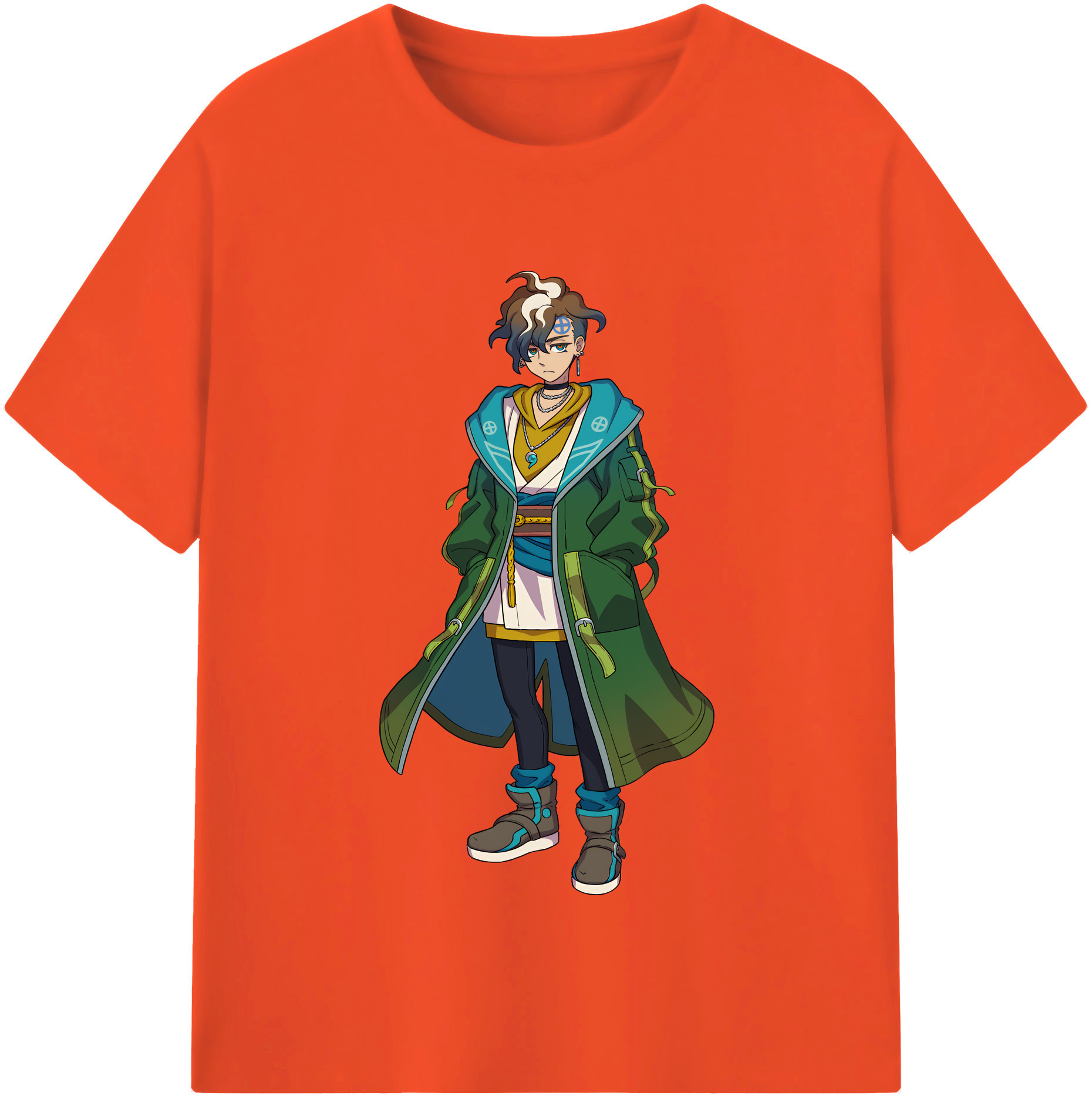 （画像用） 妖怪ウォッチ Yo-kai Watch 綿100％半袖Tシャツ（フロントプリント）