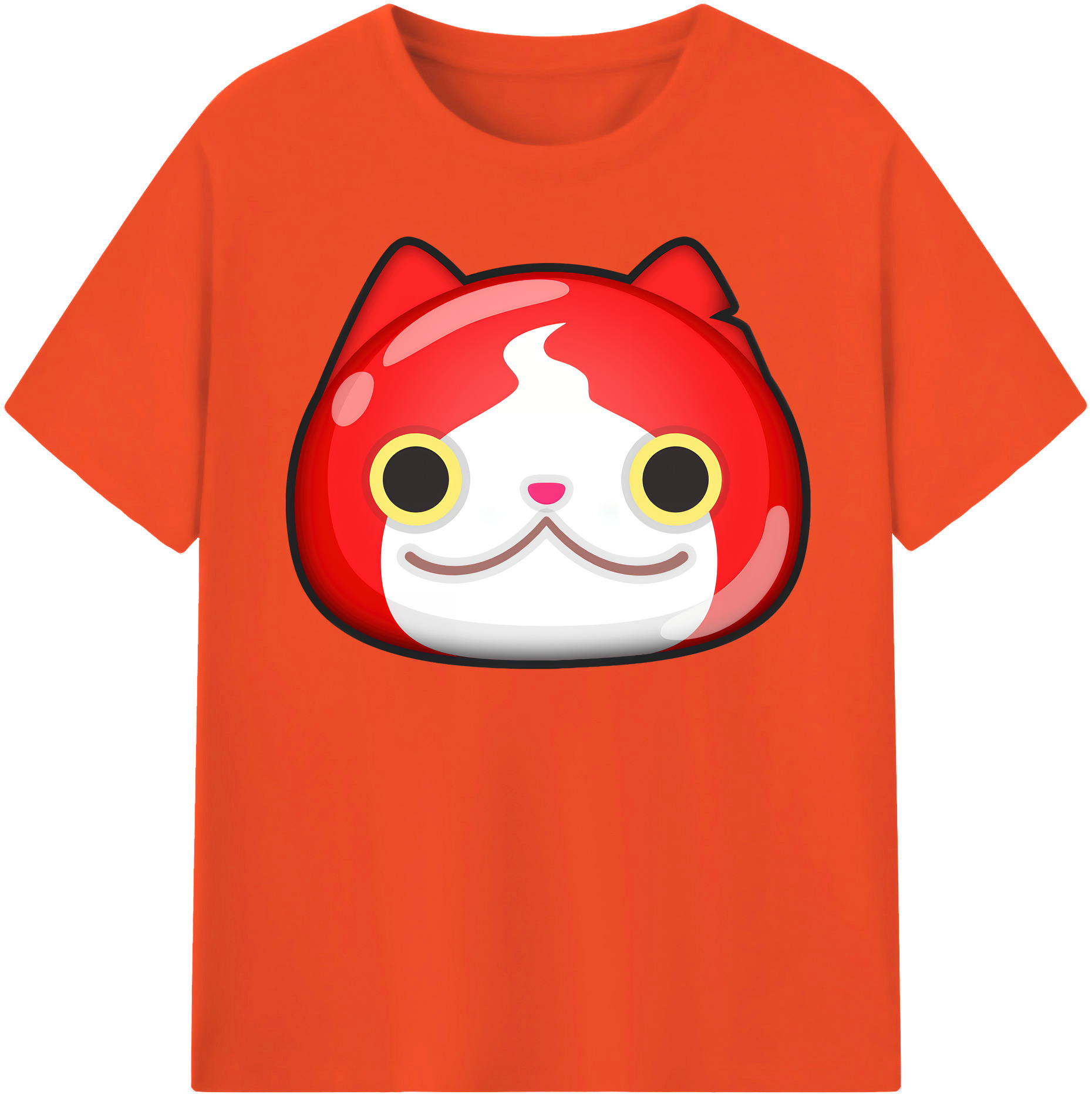 （画像用） 妖怪ウォッチ Yo-kai Watch 綿100％半袖Tシャツ（フロントプリント）