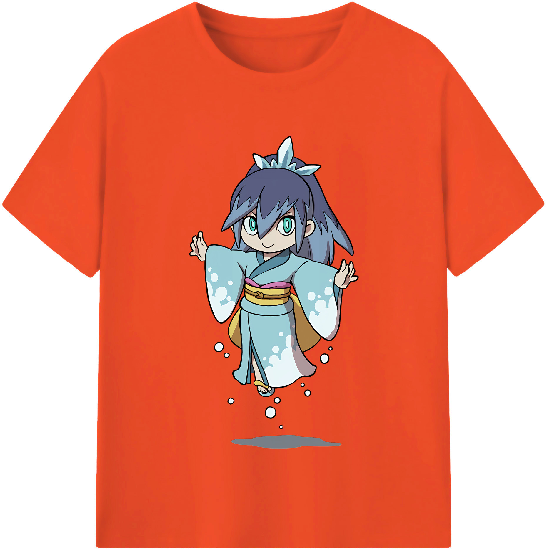 （画像用） 妖怪ウォッチ Yo-kai Watch 綿100％半袖Tシャツ（フロントプリント）