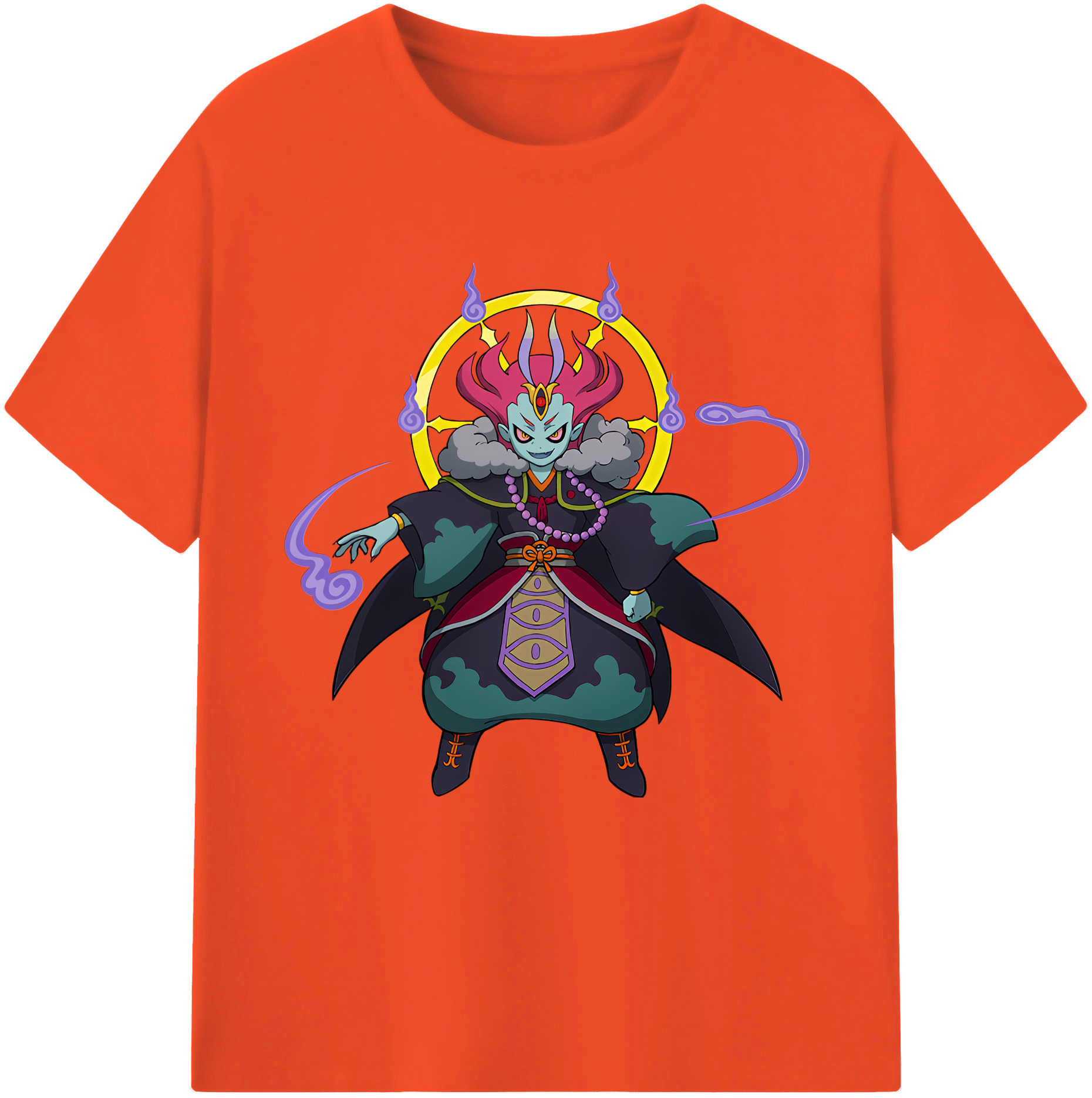 （画像用） 妖怪ウォッチ Yo-kai Watch 綿100％半袖Tシャツ（フロントプリント）