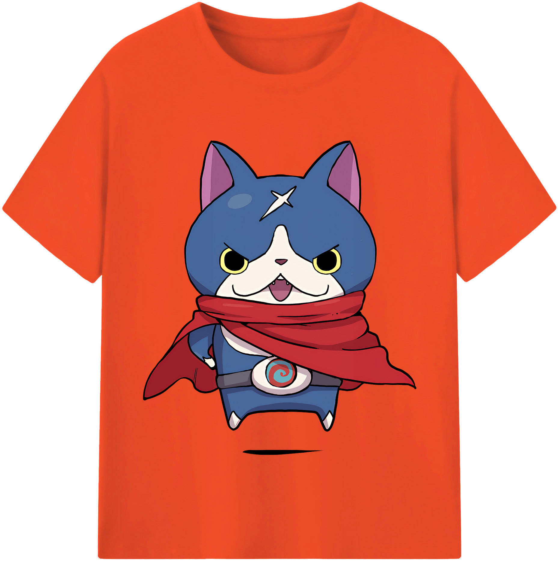 （画像用） 妖怪ウォッチ Yo-kai Watch 綿100％半袖Tシャツ（フロントプリント）