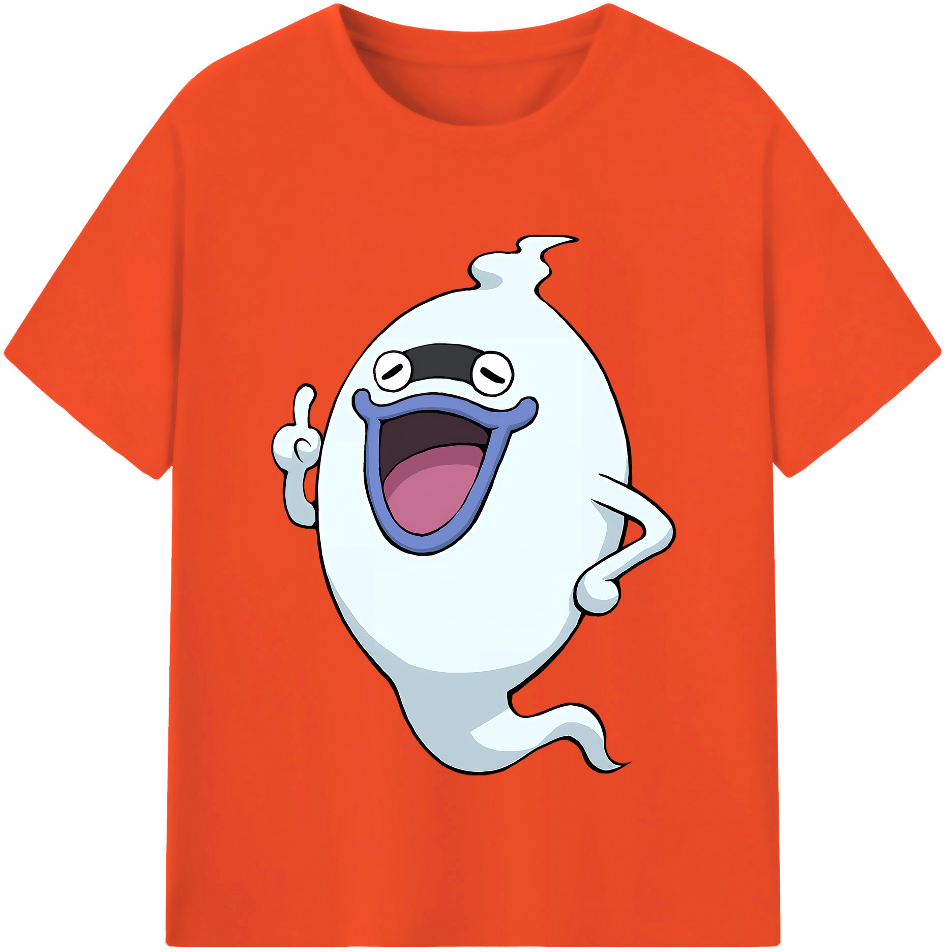 （画像用） 妖怪ウォッチ Yo-kai Watch 綿100％半袖Tシャツ（フロントプリント）
