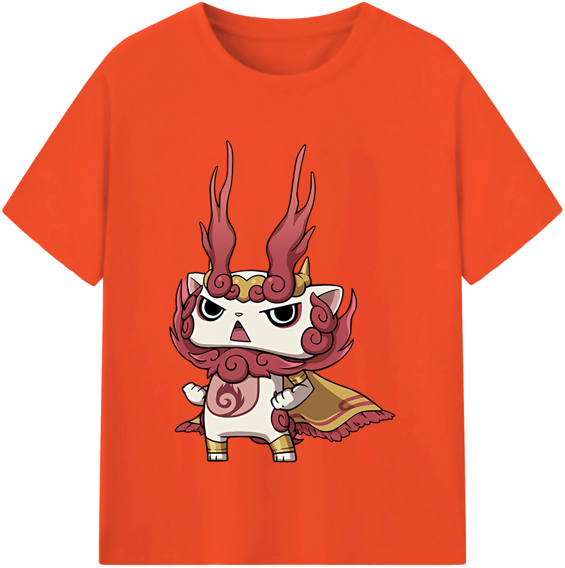 （画像用） 妖怪ウォッチ Yo-kai Watch 綿100％半袖Tシャツ（フロントプリント）