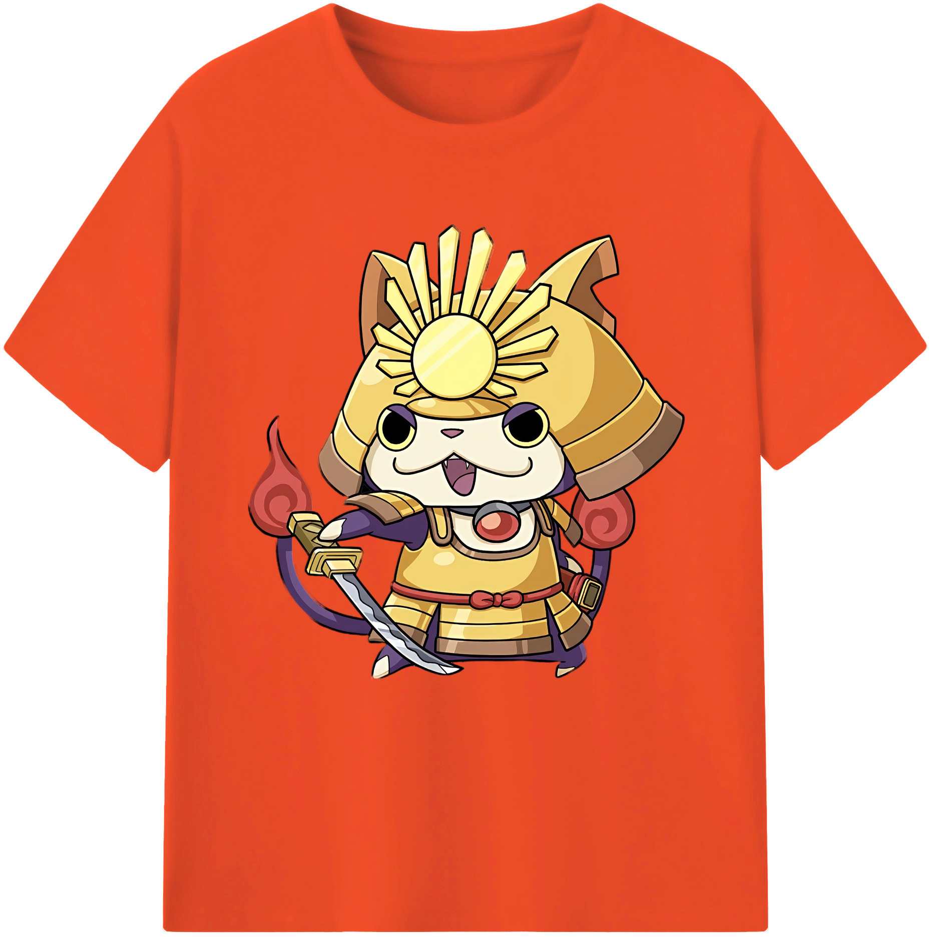 （画像用） 妖怪ウォッチ Yo-kai Watch 綿100％半袖Tシャツ（フロントプリント）