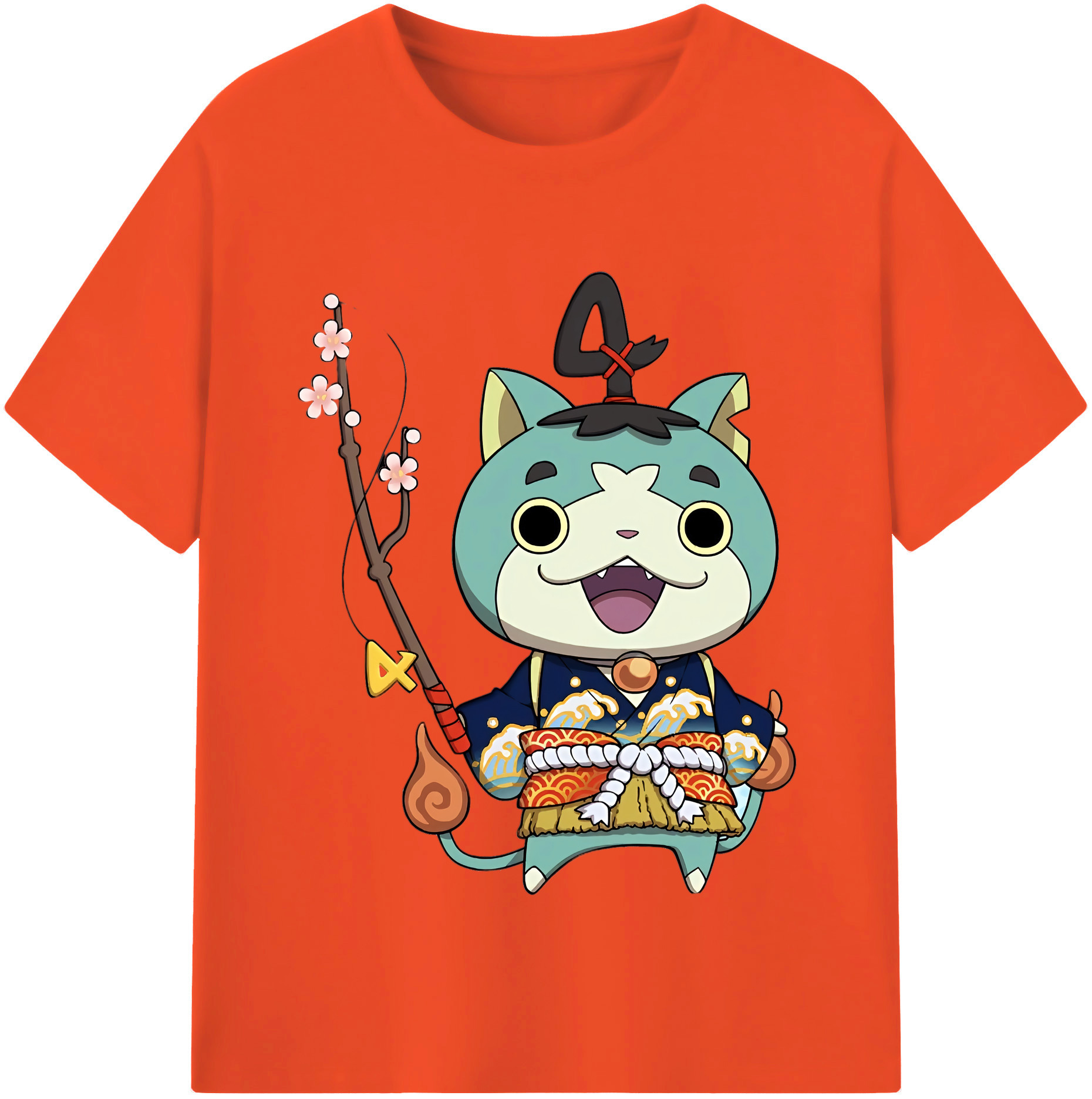 （画像用） 妖怪ウォッチ Yo-kai Watch 綿100％半袖Tシャツ（フロントプリント）