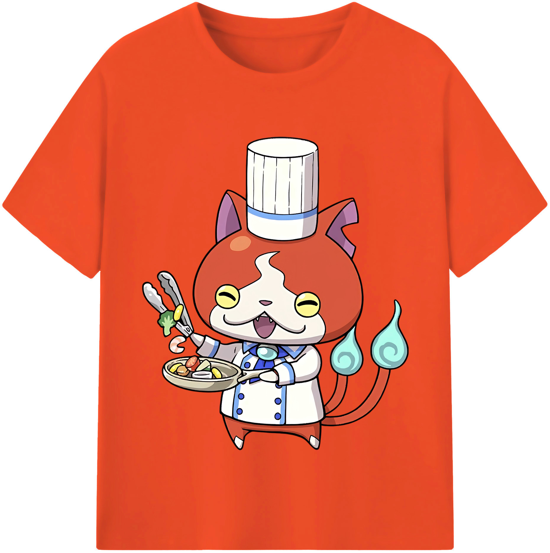 （画像用） 妖怪ウォッチ Yo-kai Watch 綿100％半袖Tシャツ（フロントプリント）