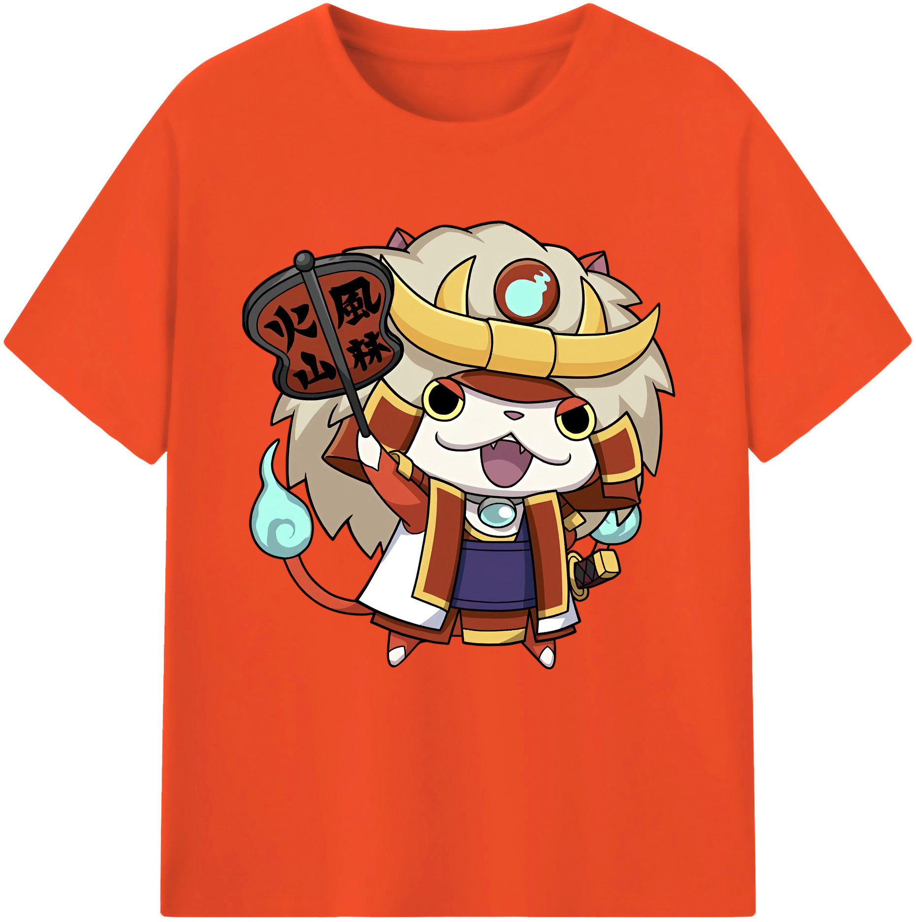 （画像用） 妖怪ウォッチ Yo-kai Watch 綿100％半袖Tシャツ（フロントプリント）