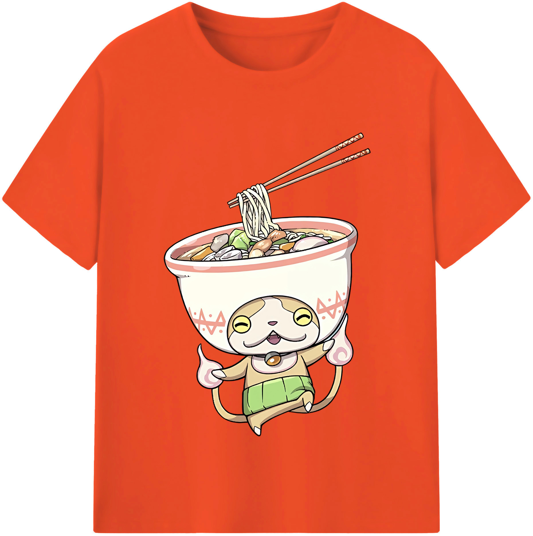 （画像用） 妖怪ウォッチ Yo-kai Watch 綿100％半袖Tシャツ（フロントプリント）