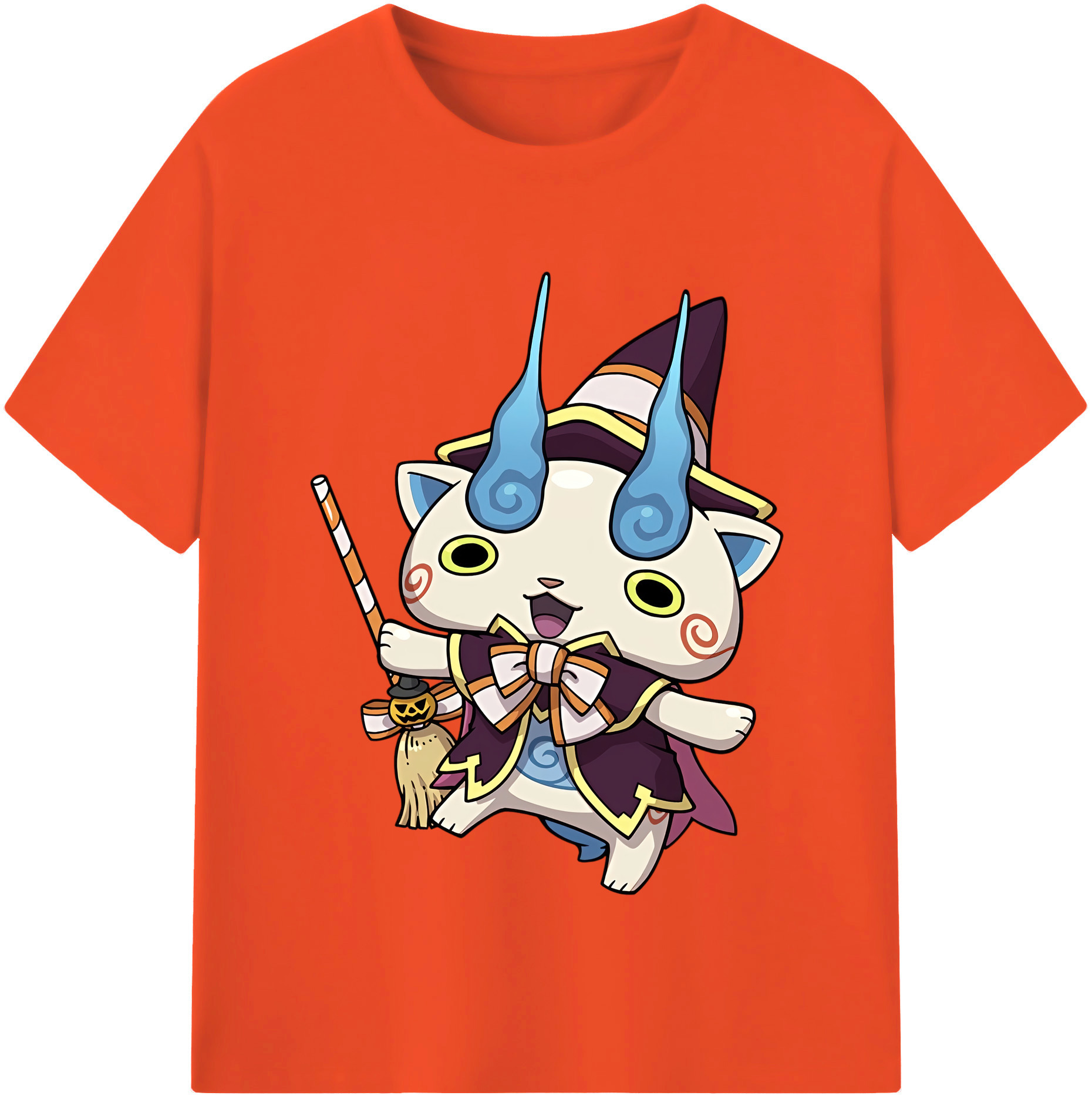 （画像用） 妖怪ウォッチ Yo-kai Watch 綿100％半袖Tシャツ（フロントプリント）
