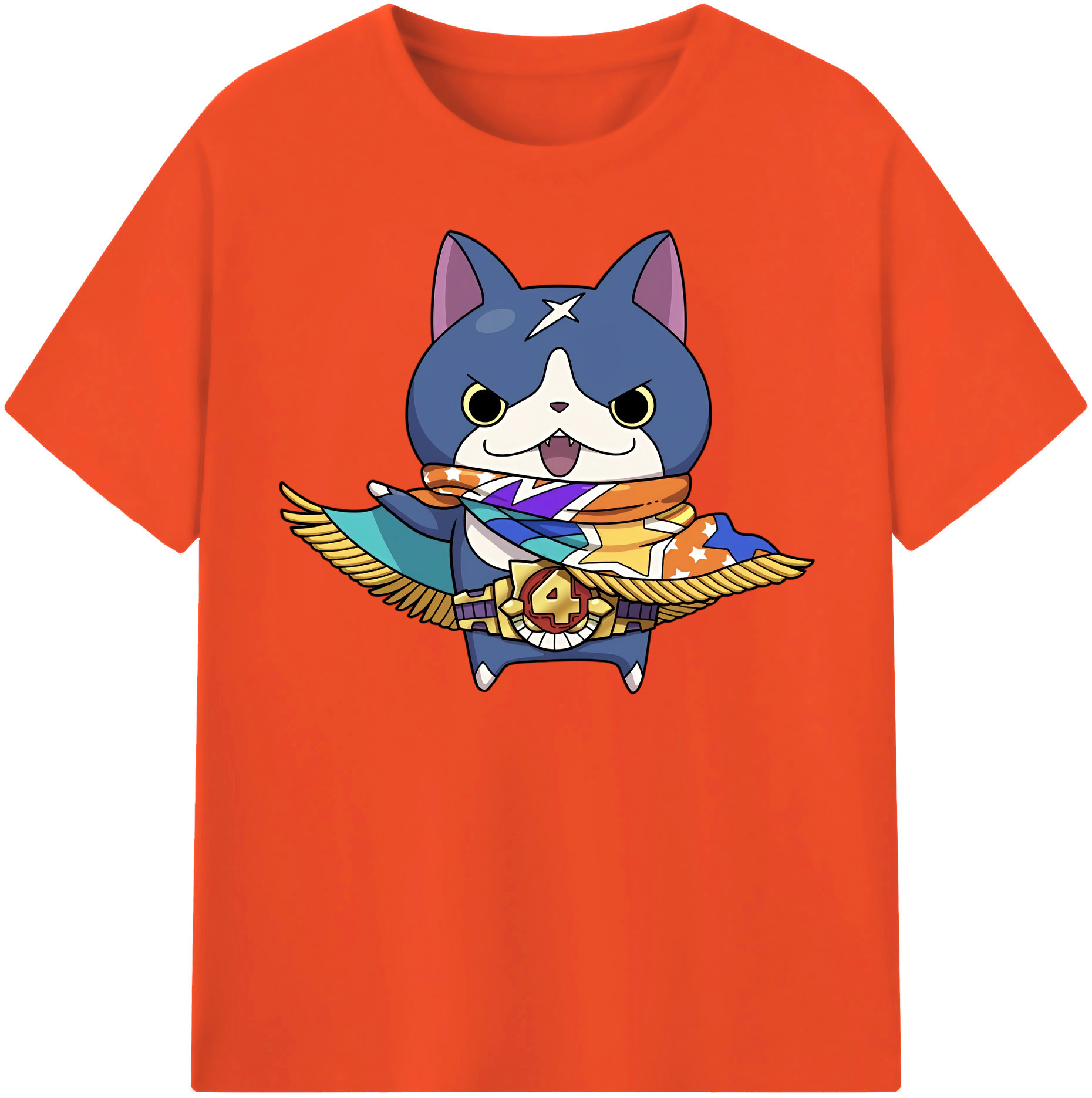（画像用） 妖怪ウォッチ Yo-kai Watch 綿100％半袖Tシャツ（フロントプリント）