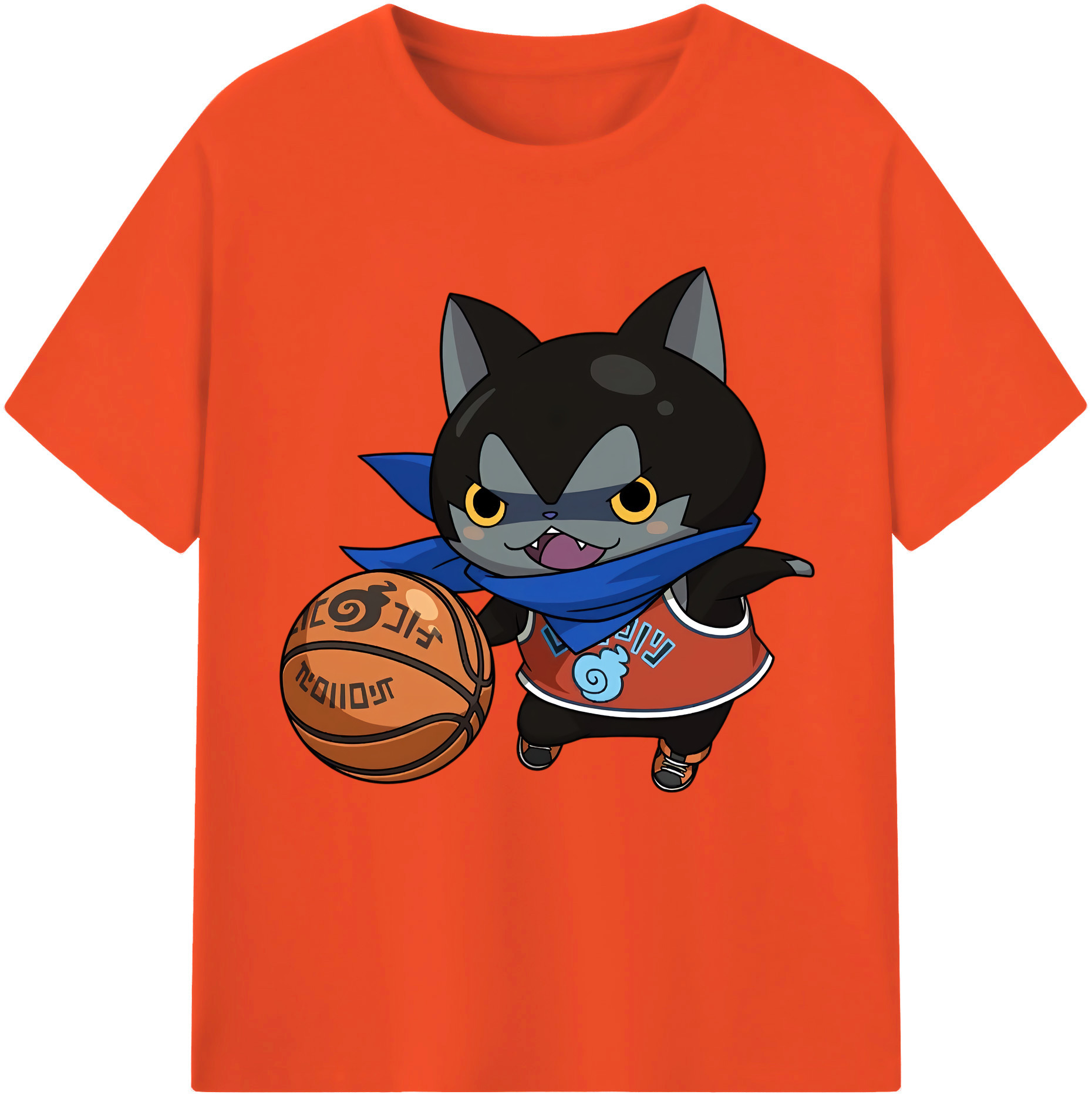 （画像用） 妖怪ウォッチ Yo-kai Watch 綿100％半袖Tシャツ（フロントプリント）