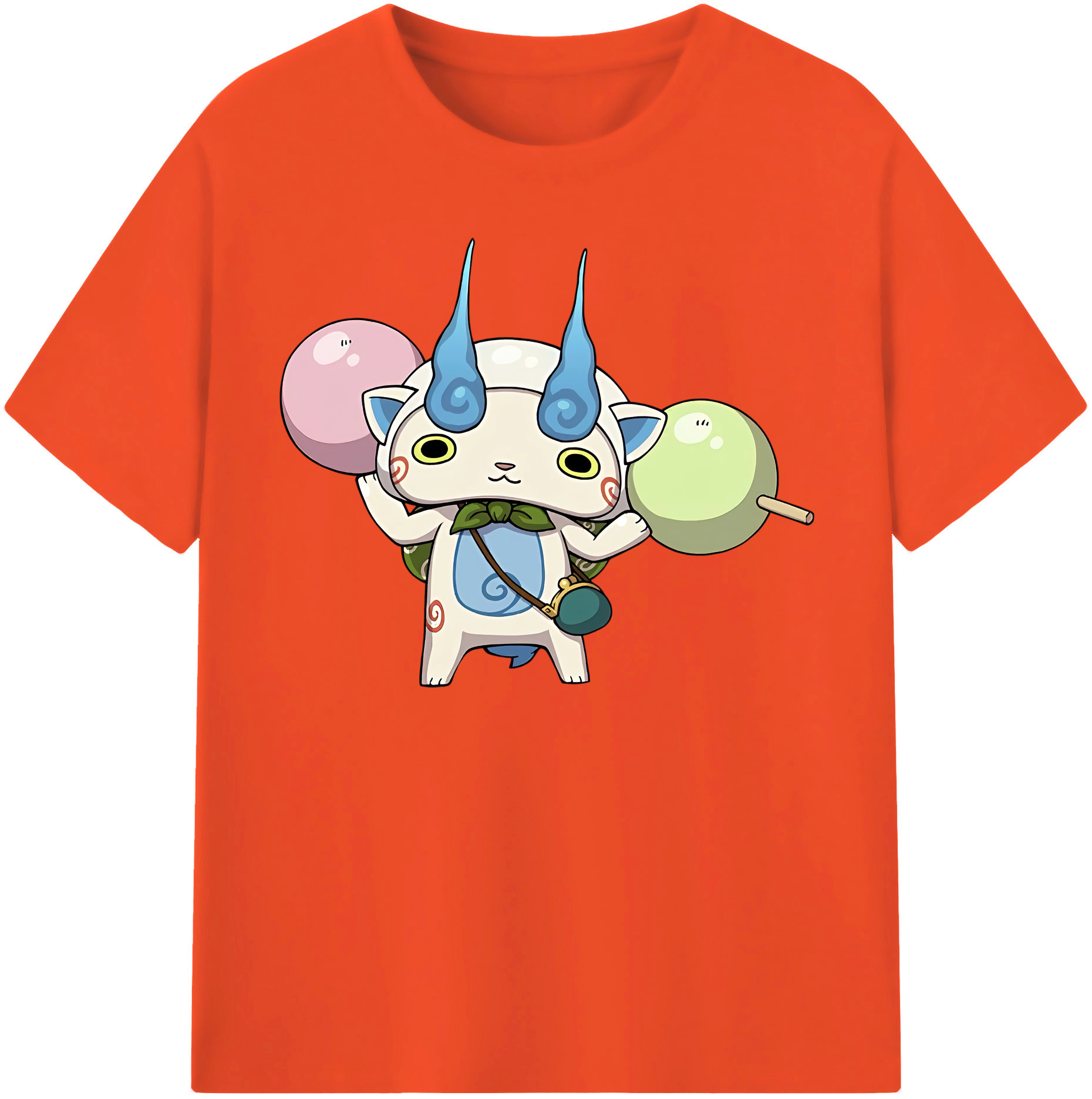 （画像用） 妖怪ウォッチ Yo-kai Watch 綿100％半袖Tシャツ（フロントプリント）