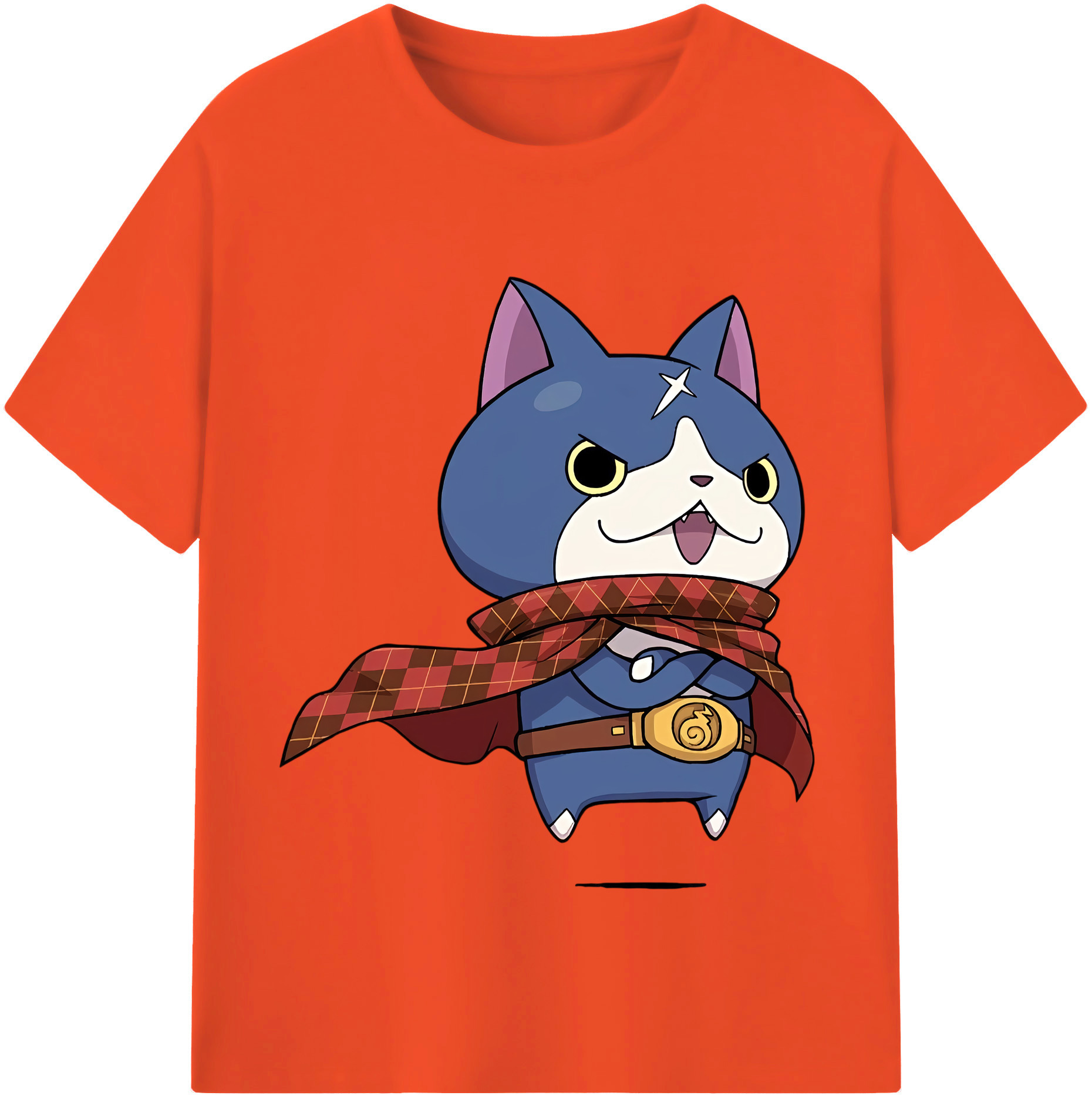 （画像用） 妖怪ウォッチ Yo-kai Watch 綿100％半袖Tシャツ（フロントプリント）