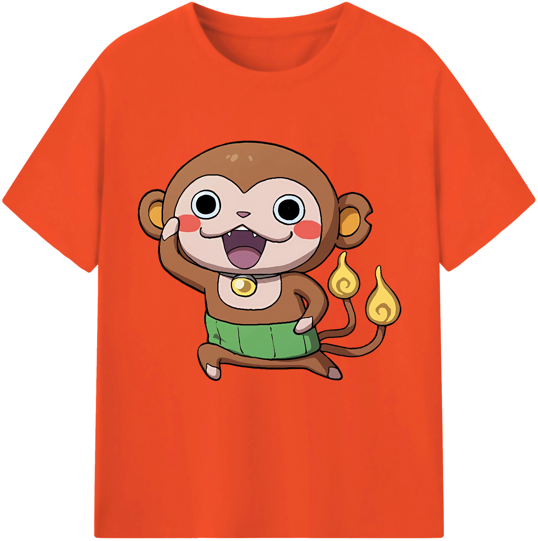 （画像用） 妖怪ウォッチ Yo-kai Watch 綿100％半袖Tシャツ（フロントプリント）
