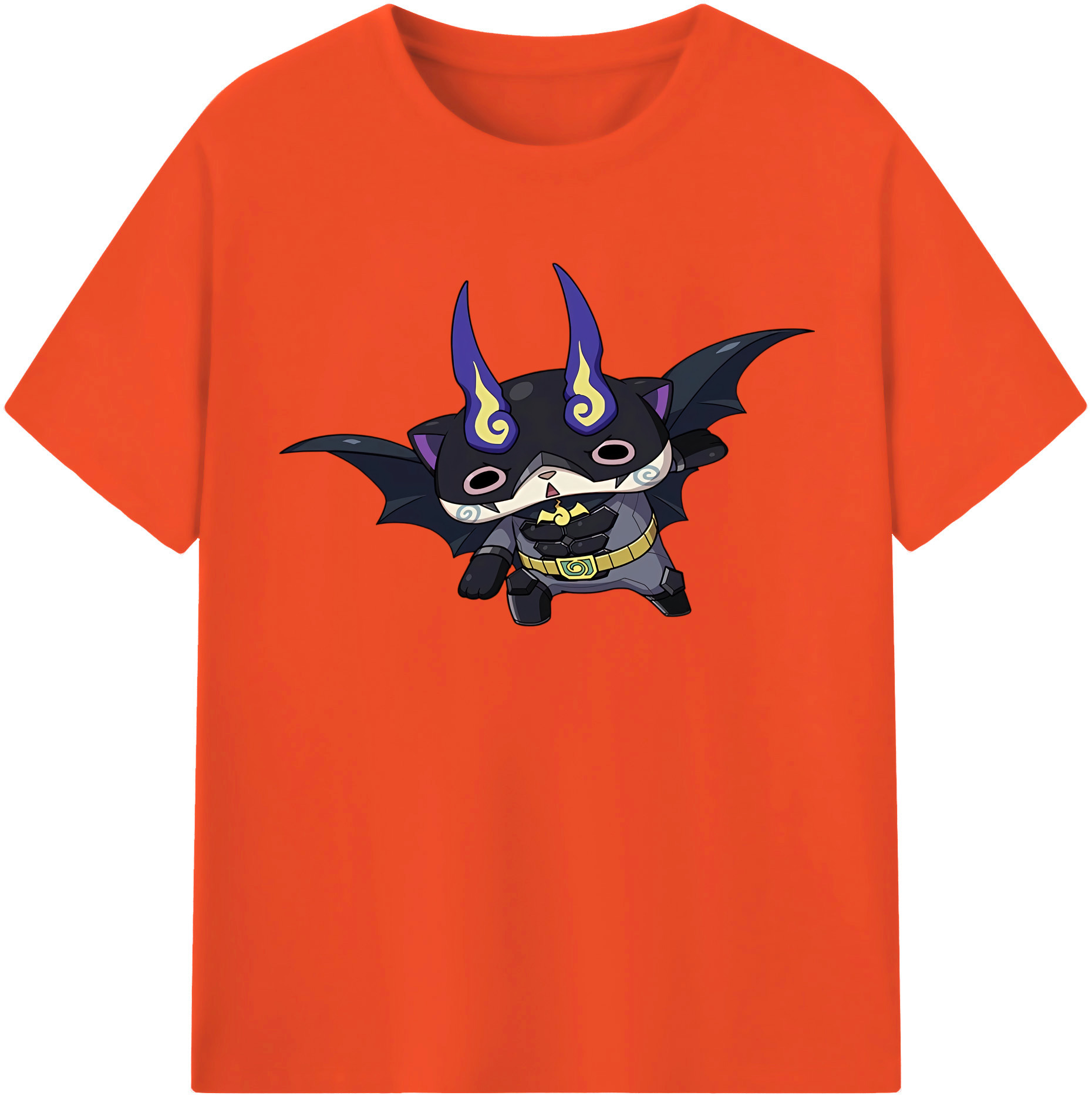 （画像用） 妖怪ウォッチ Yo-kai Watch 綿100％半袖Tシャツ（フロントプリント）