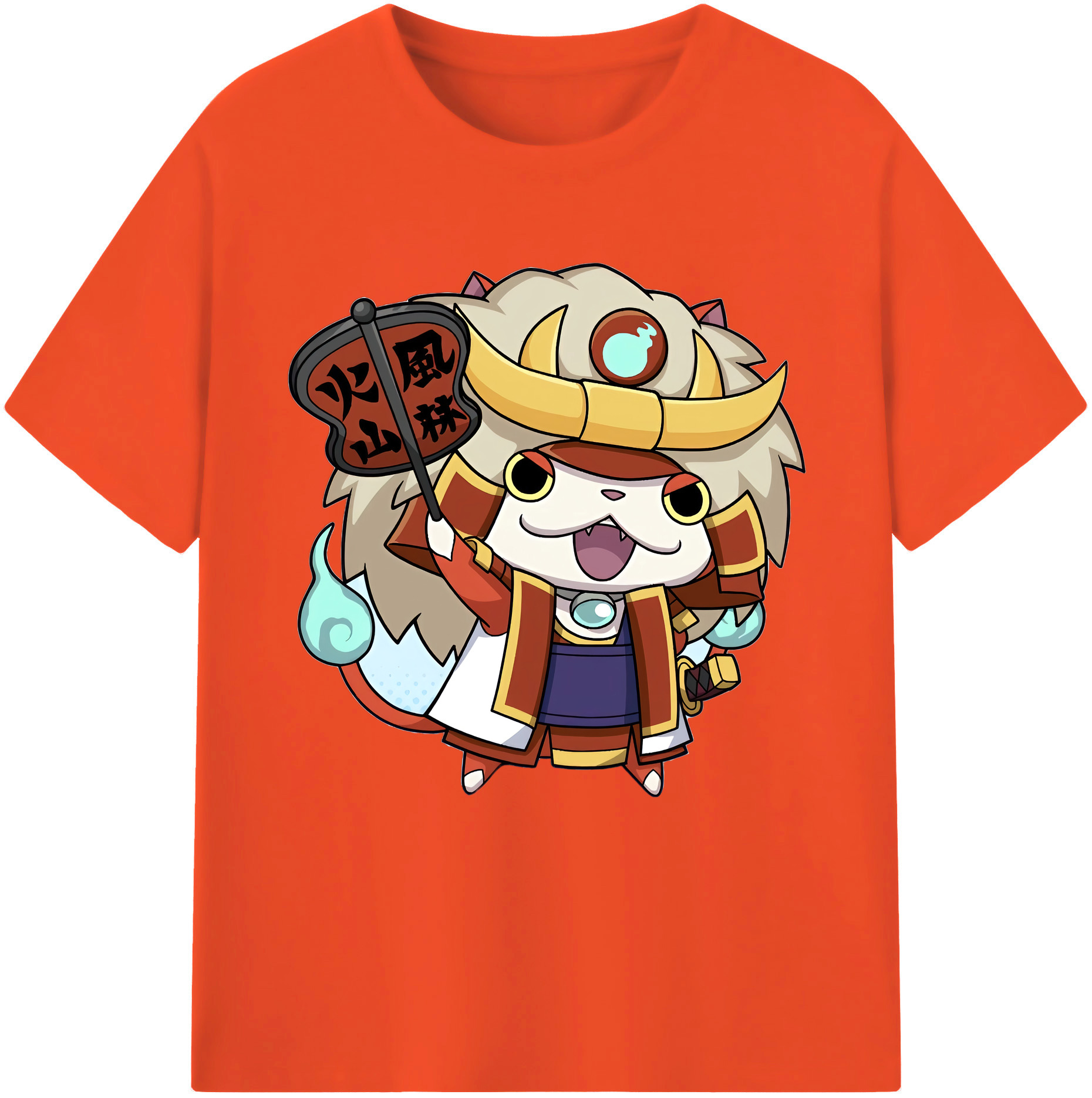 （画像用） 妖怪ウォッチ Yo-kai Watch 綿100％半袖Tシャツ（フロントプリント）
