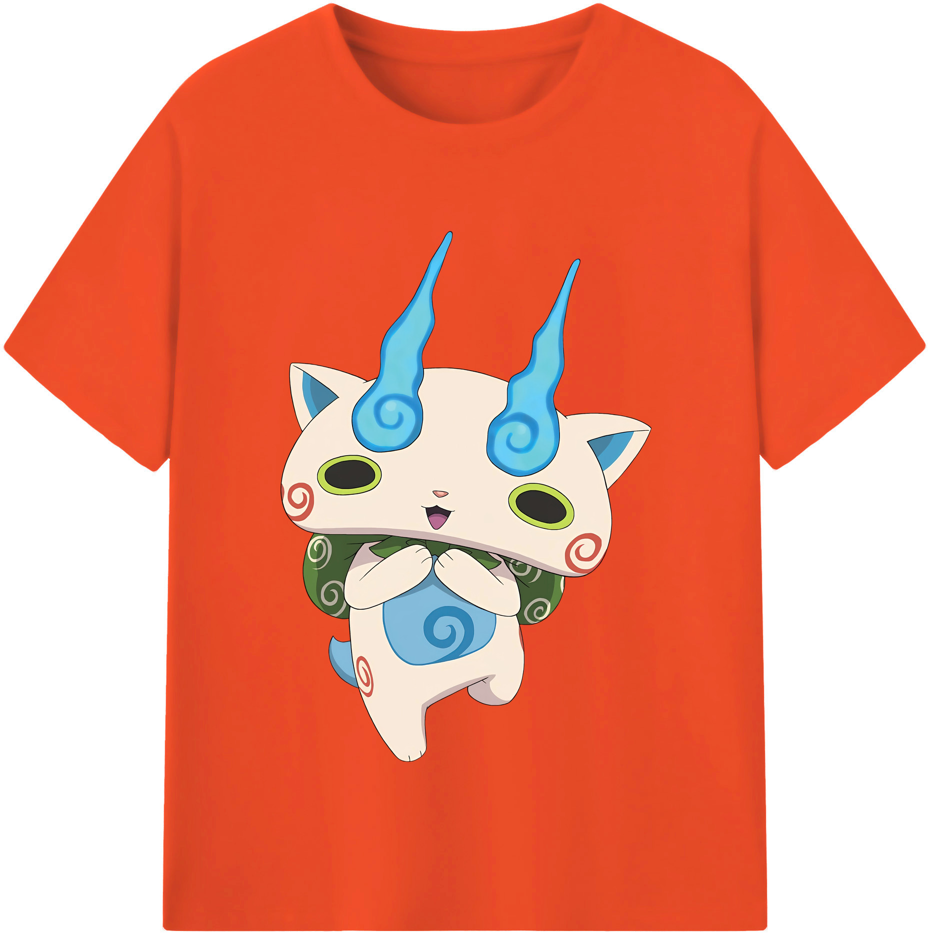 （画像用） 妖怪ウォッチ Yo-kai Watch 綿100％半袖Tシャツ（フロントプリント）