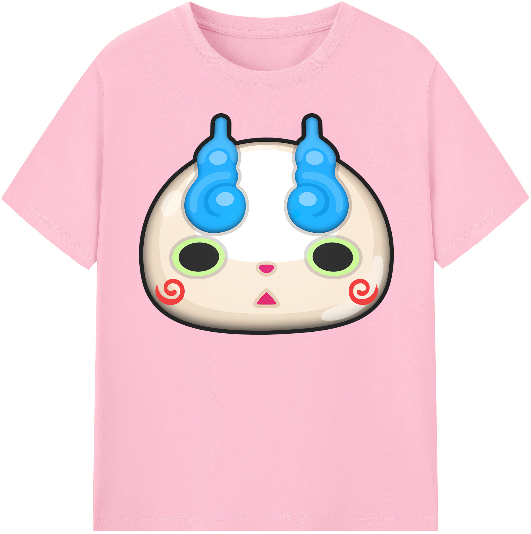 （画像用） 妖怪ウォッチ Yo-kai Watch 綿100％半袖Tシャツ（フロントプリント）