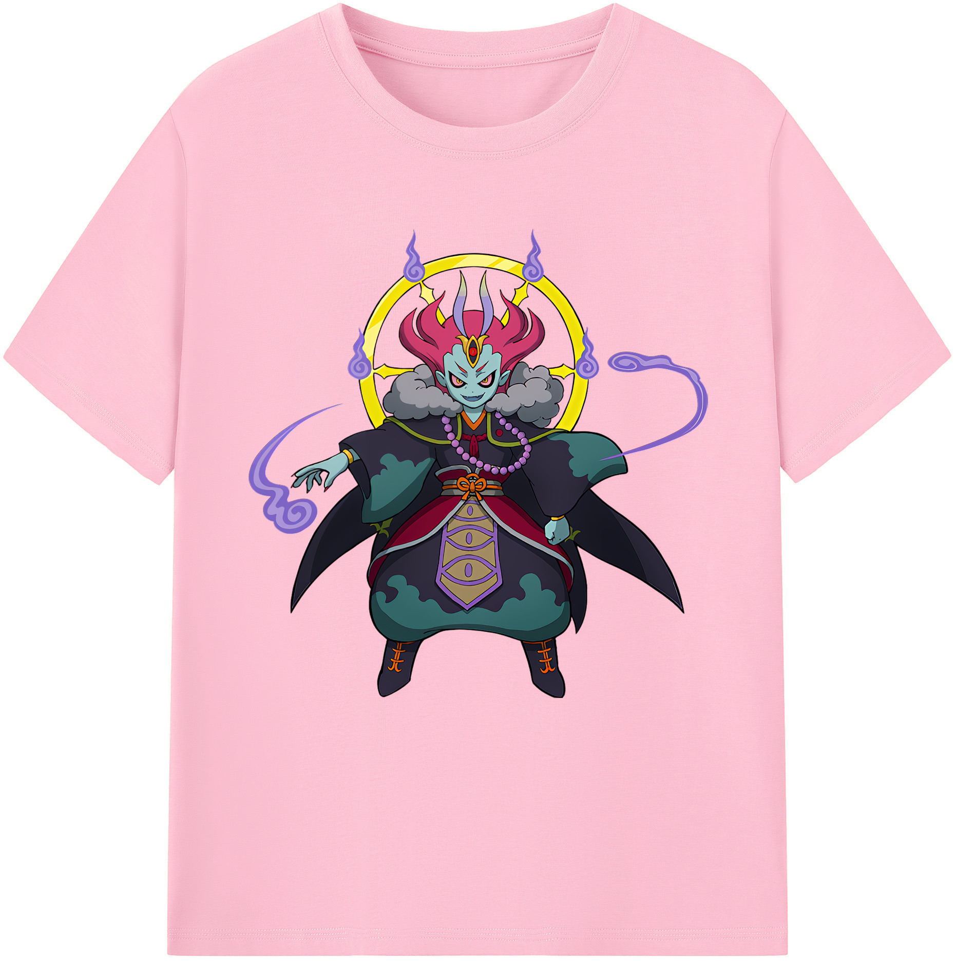 （画像用） 妖怪ウォッチ Yo-kai Watch 綿100％半袖Tシャツ（フロントプリント）