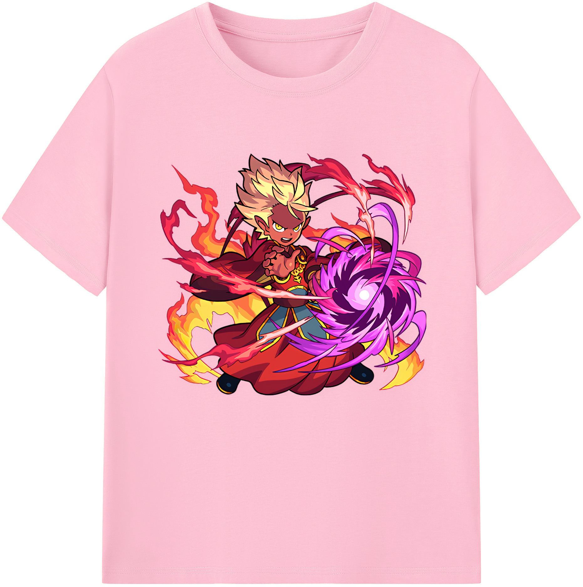 （画像用） 妖怪ウォッチ Yo-kai Watch 綿100％半袖Tシャツ（フロントプリント）