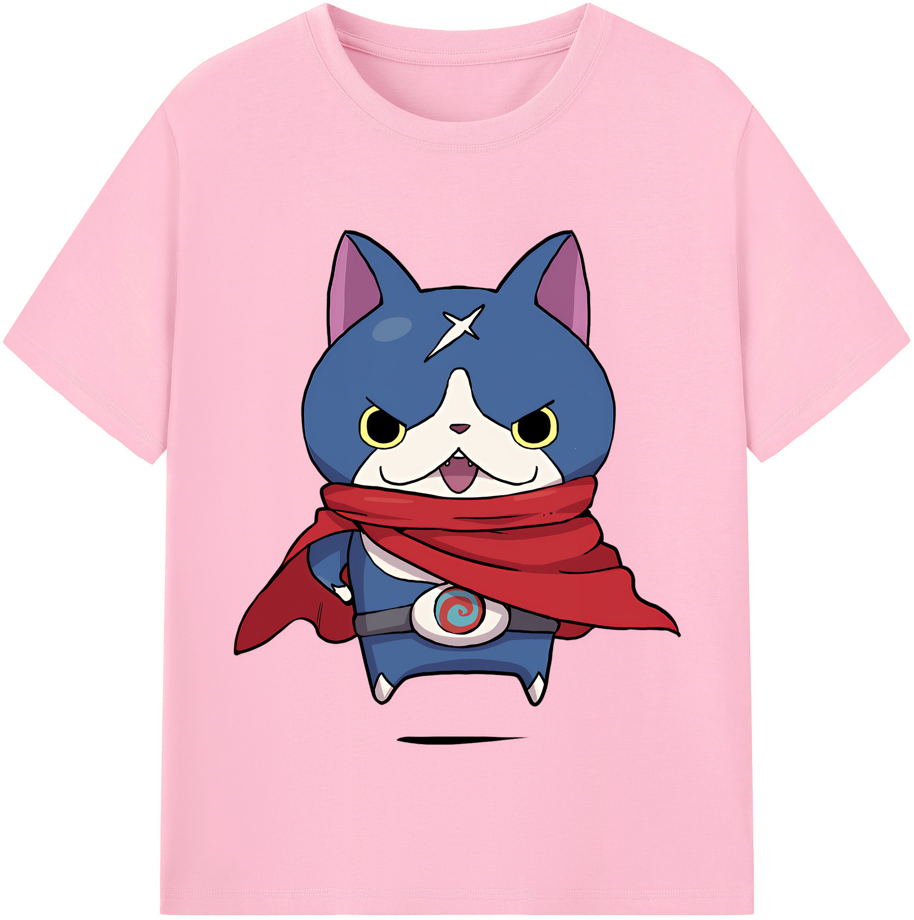 （画像用） 妖怪ウォッチ Yo-kai Watch 綿100％半袖Tシャツ（フロントプリント）