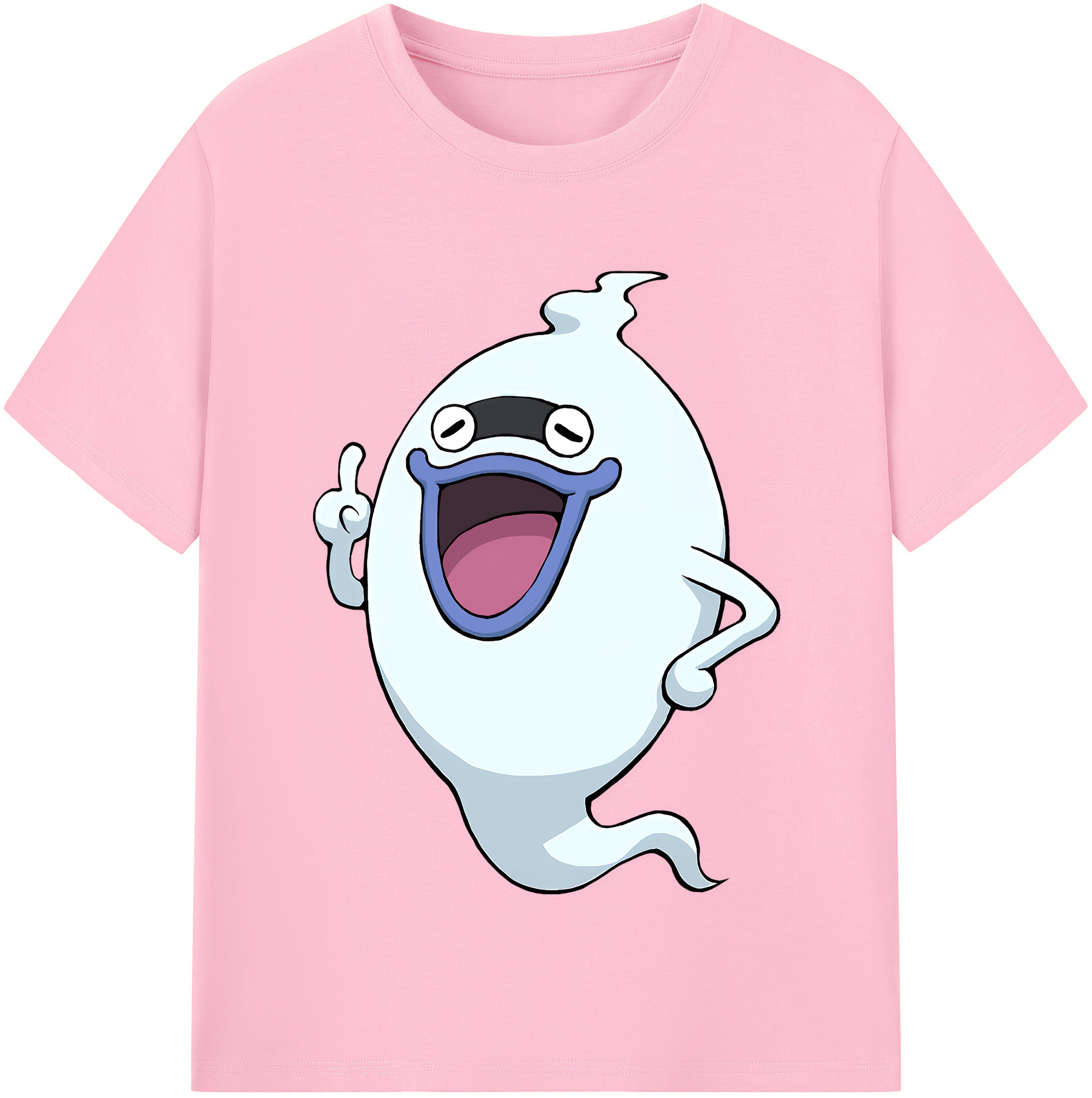 （画像用） 妖怪ウォッチ Yo-kai Watch 綿100％半袖Tシャツ（フロントプリント）