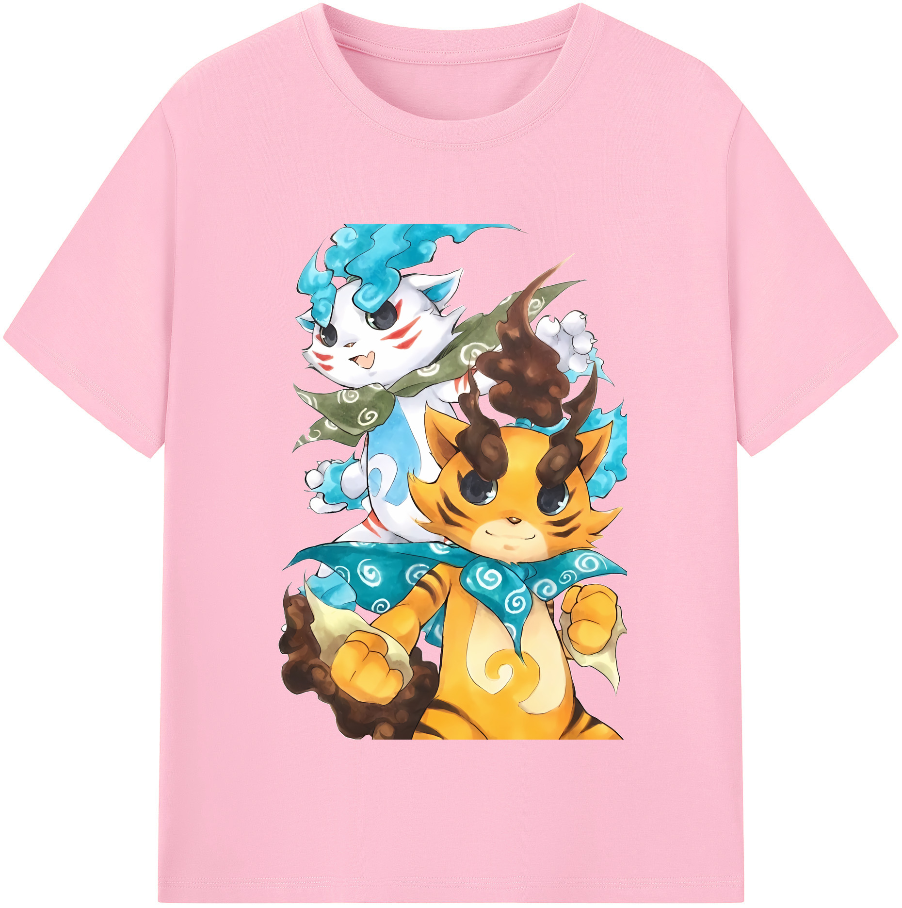 （画像用） 妖怪ウォッチ Yo-kai Watch 綿100％半袖Tシャツ（フロントプリント）