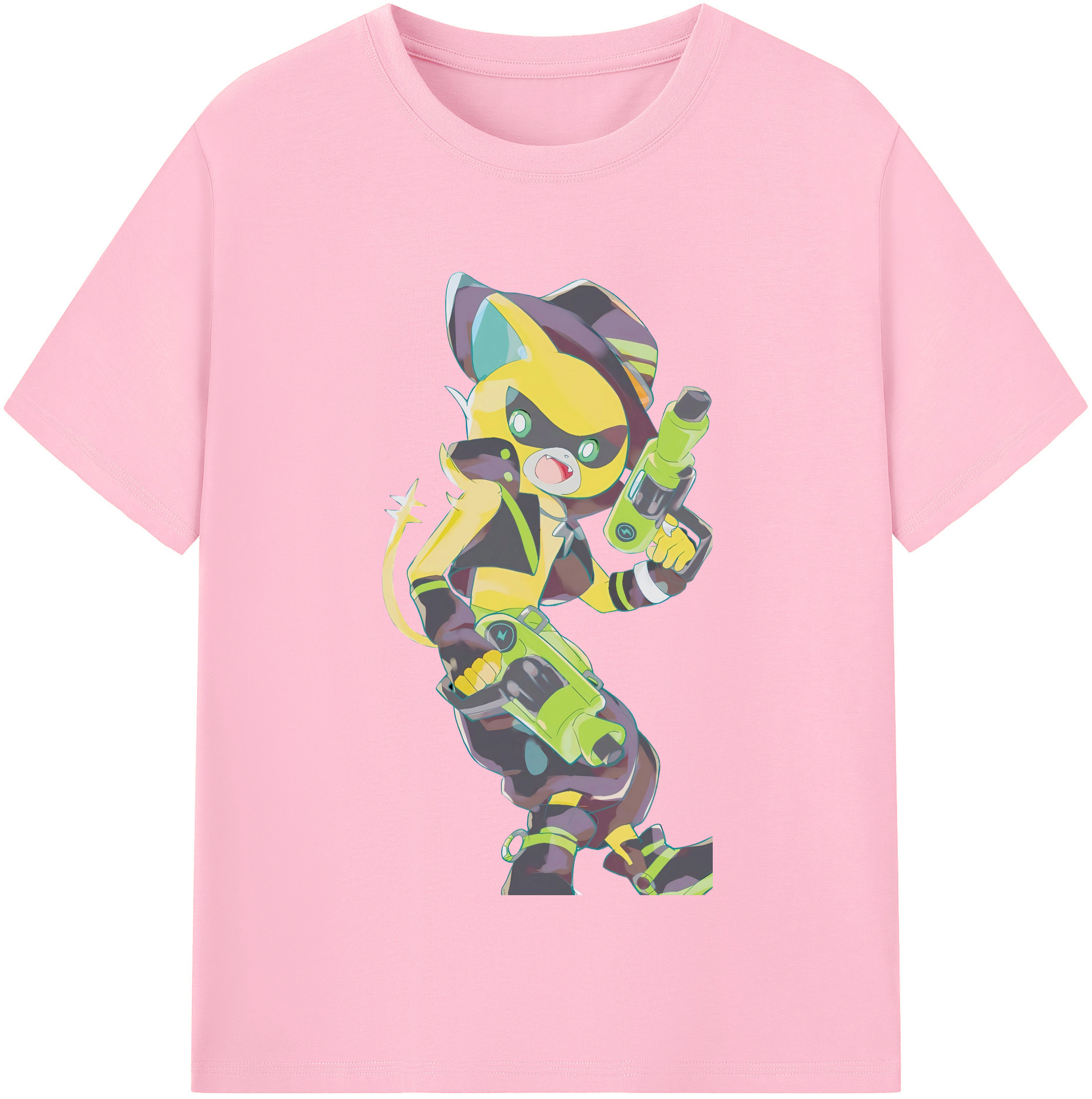 （画像用） 妖怪ウォッチ Yo-kai Watch 綿100％半袖Tシャツ（フロントプリント）