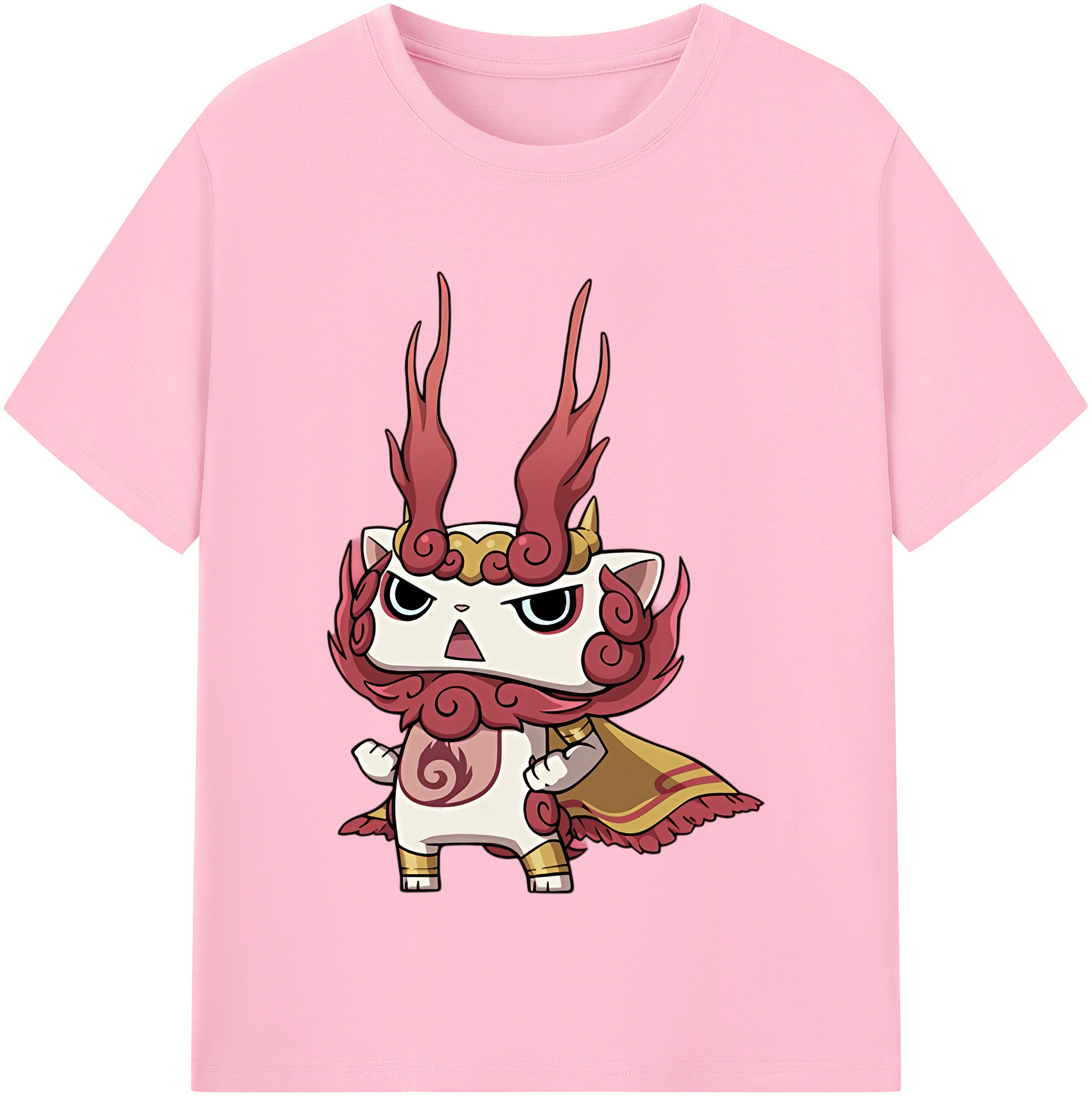 （画像用） 妖怪ウォッチ Yo-kai Watch 綿100％半袖Tシャツ（フロントプリント）
