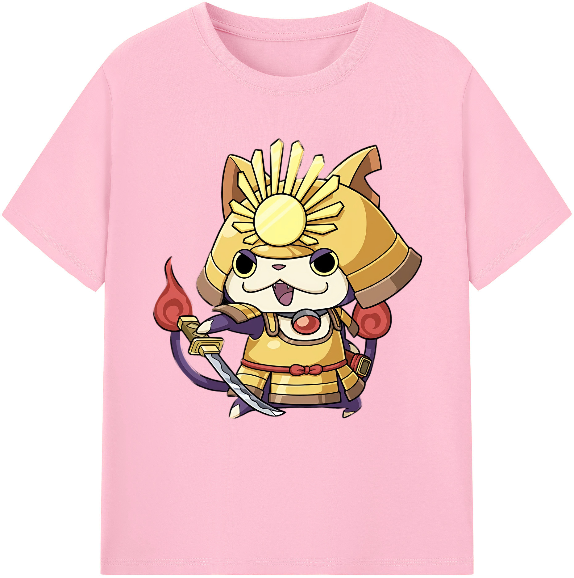 （画像用） 妖怪ウォッチ Yo-kai Watch 綿100％半袖Tシャツ（フロントプリント）