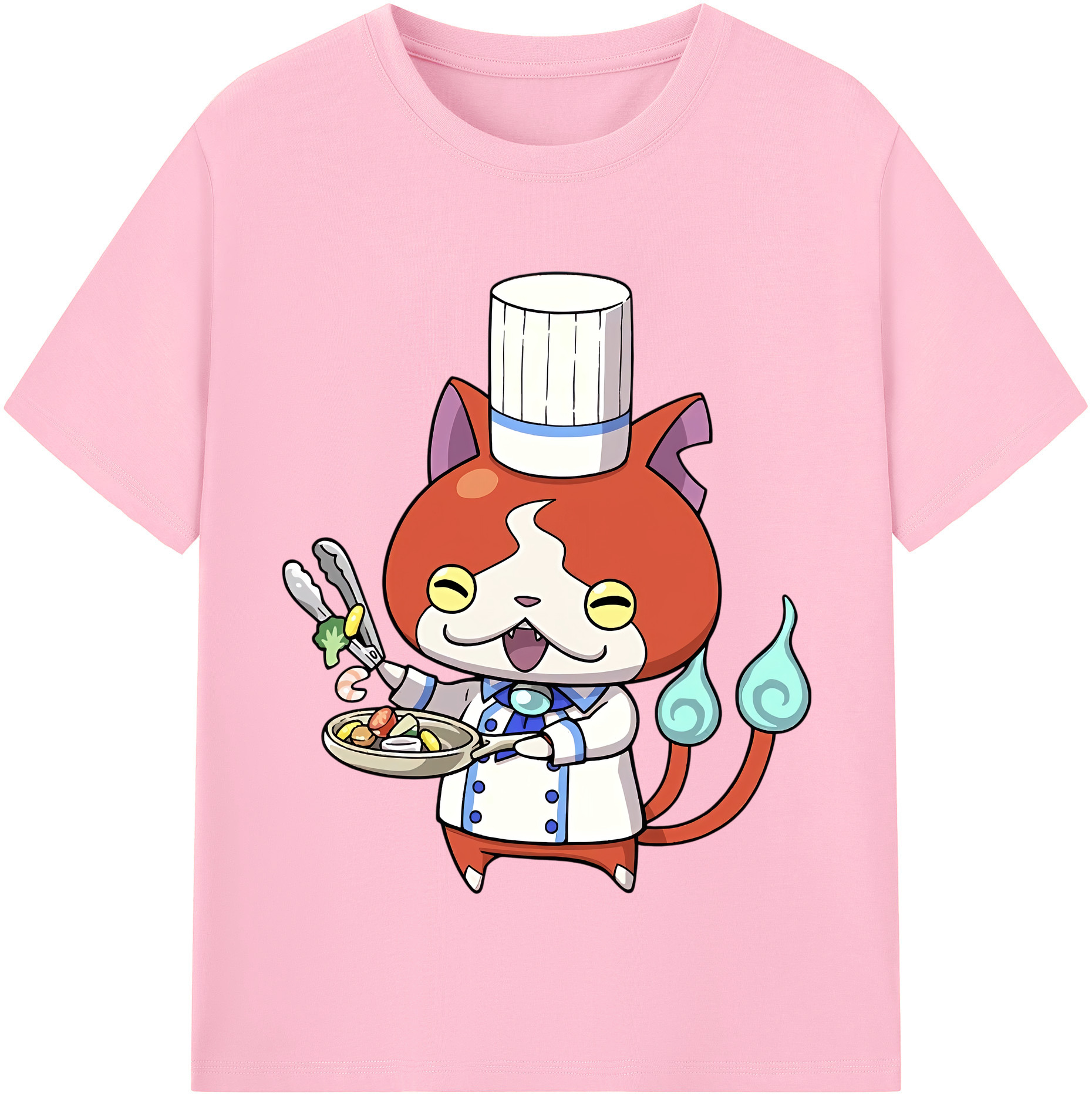 （画像用） 妖怪ウォッチ Yo-kai Watch 綿100％半袖Tシャツ（フロントプリント）