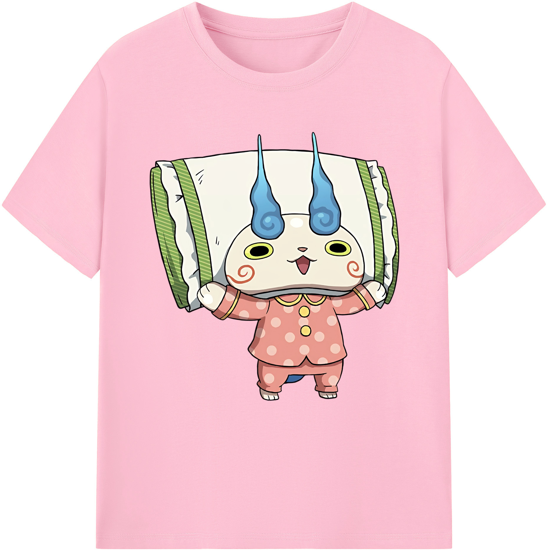 （画像用） 妖怪ウォッチ Yo-kai Watch 綿100％半袖Tシャツ（フロントプリント）