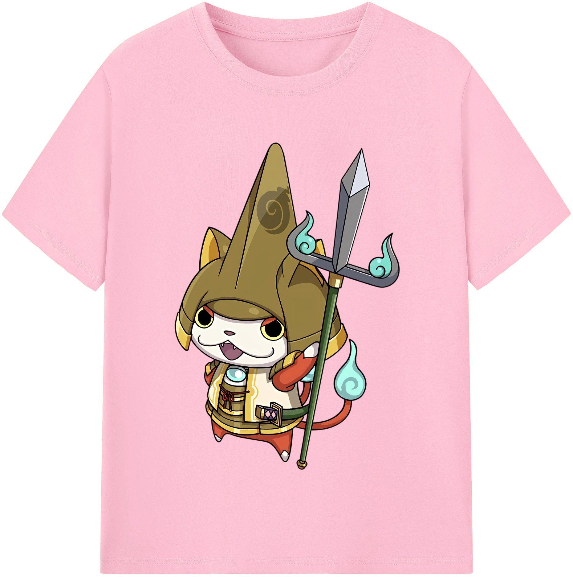 （画像用） 妖怪ウォッチ Yo-kai Watch 綿100％半袖Tシャツ（フロントプリント）