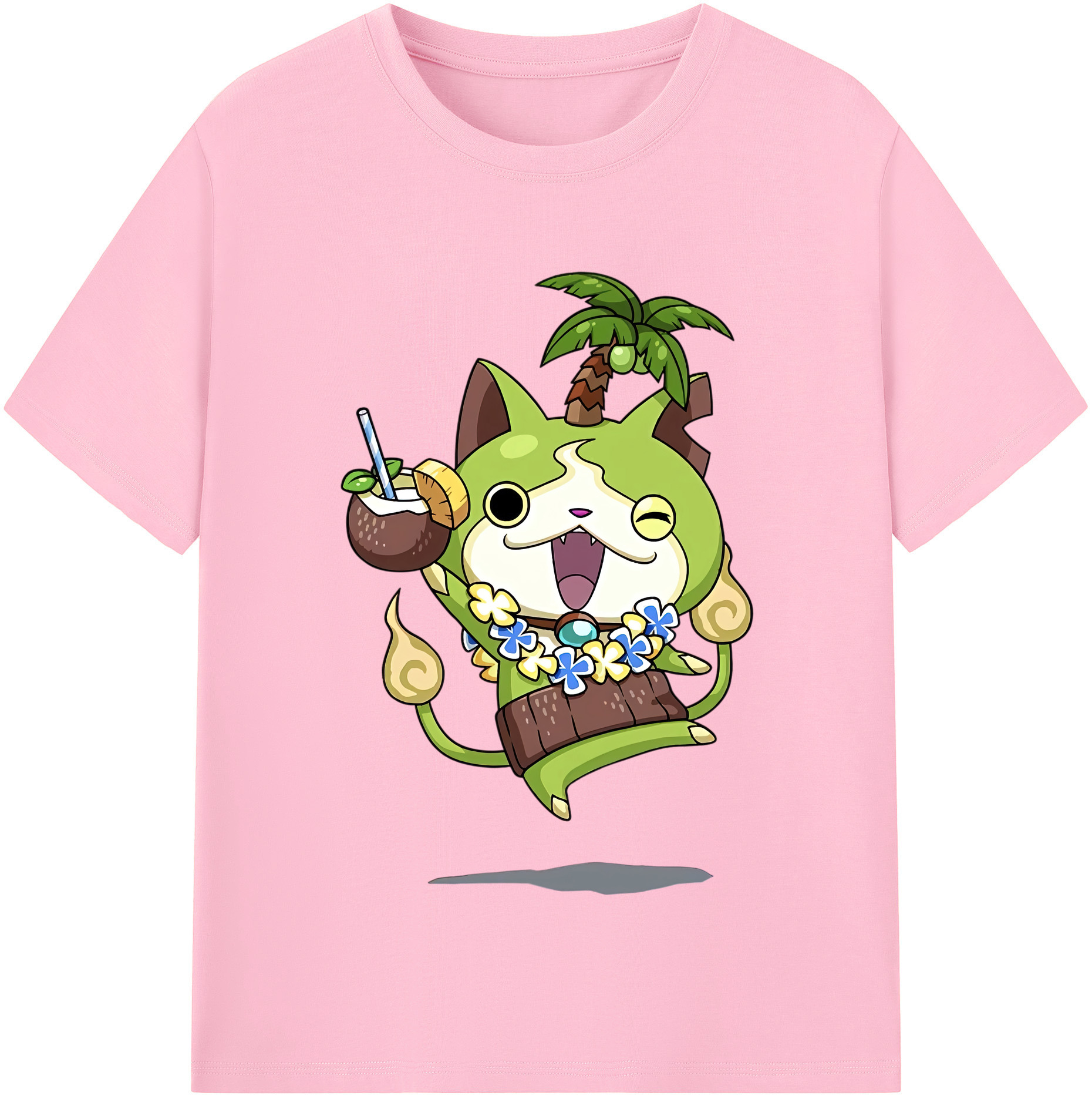 （画像用） 妖怪ウォッチ Yo-kai Watch 綿100％半袖Tシャツ（フロントプリント）