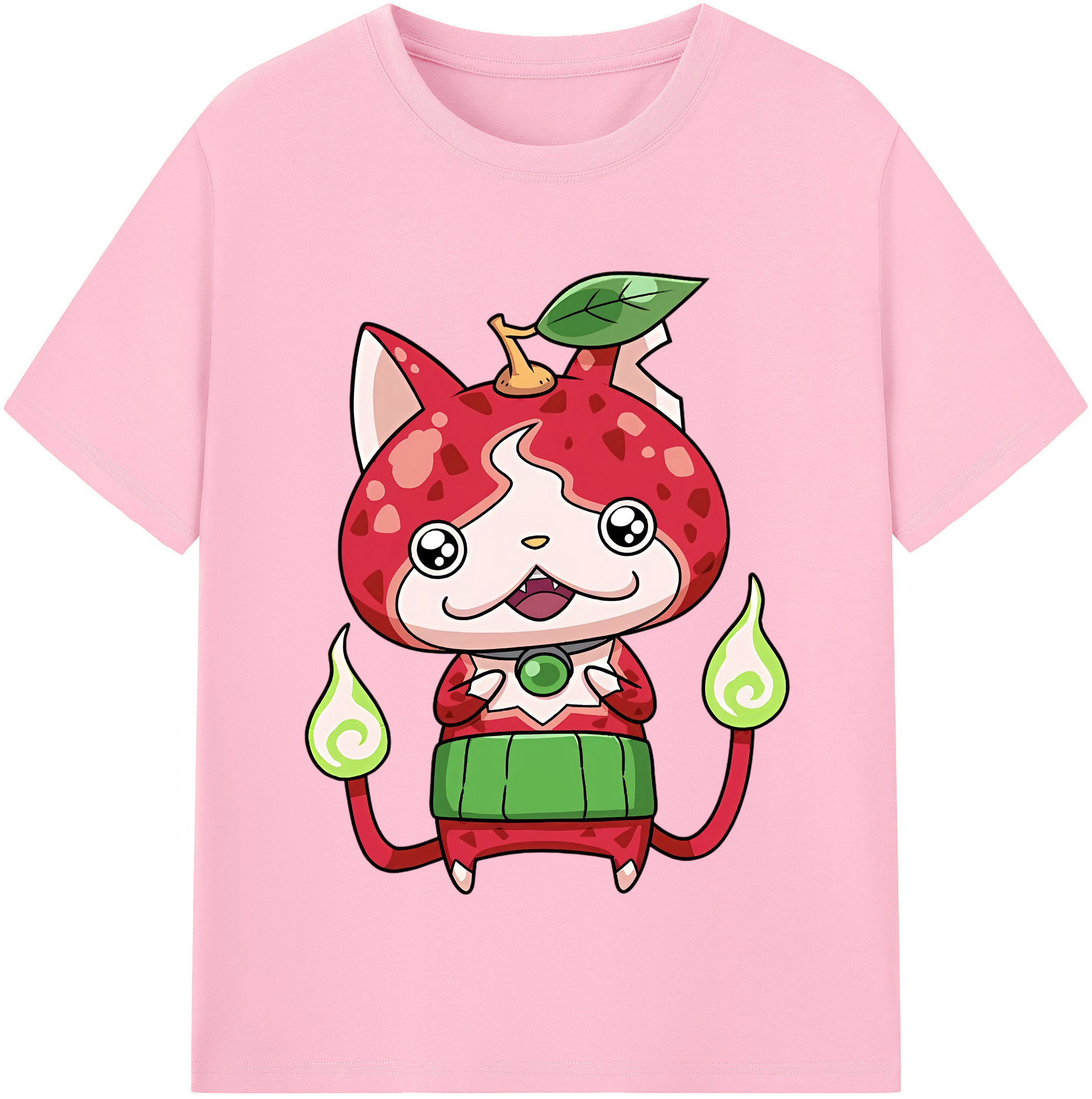 （画像用） 妖怪ウォッチ Yo-kai Watch 綿100％半袖Tシャツ（フロントプリント）