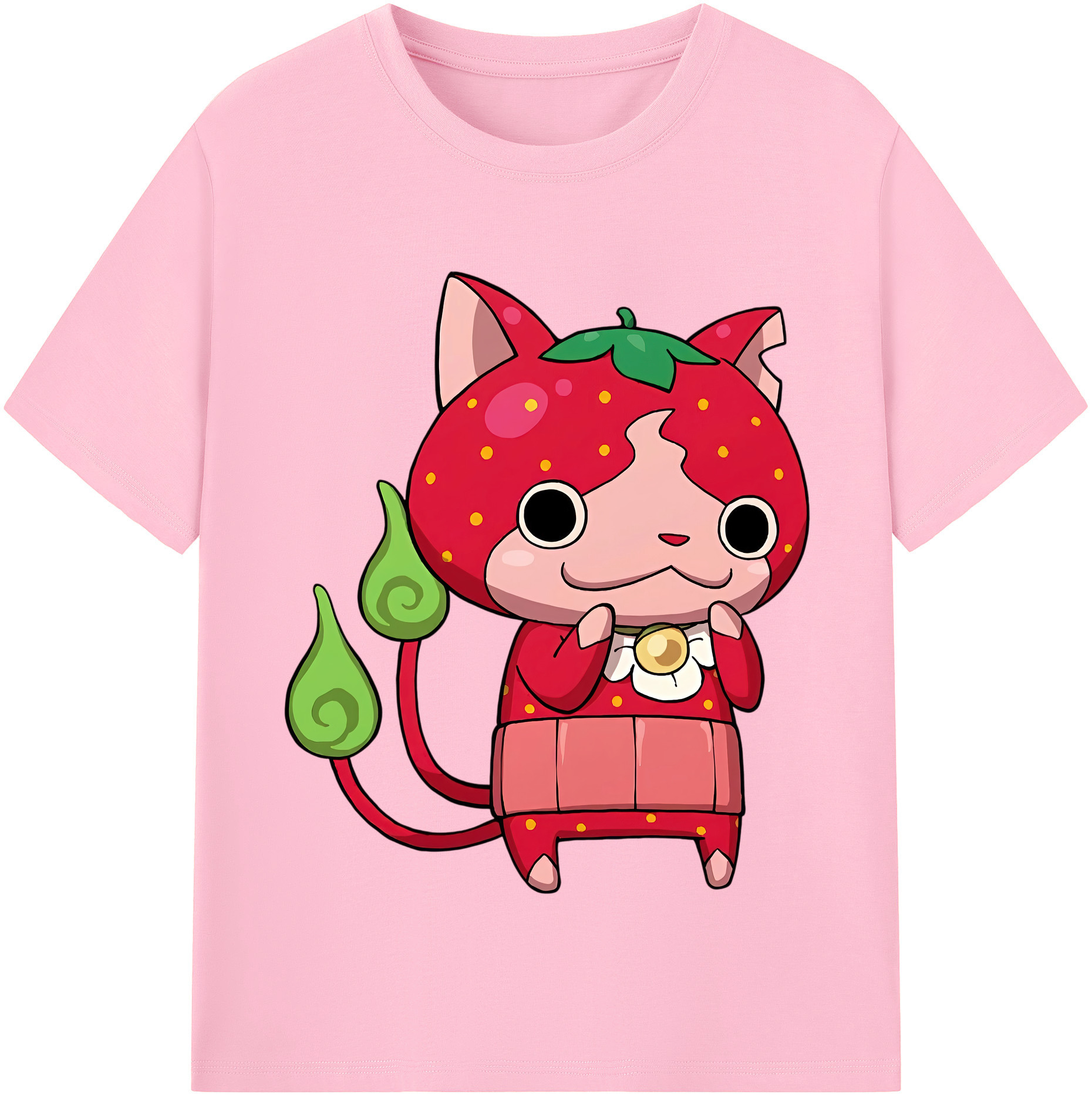 （画像用） 妖怪ウォッチ Yo-kai Watch 綿100％半袖Tシャツ（フロントプリント）