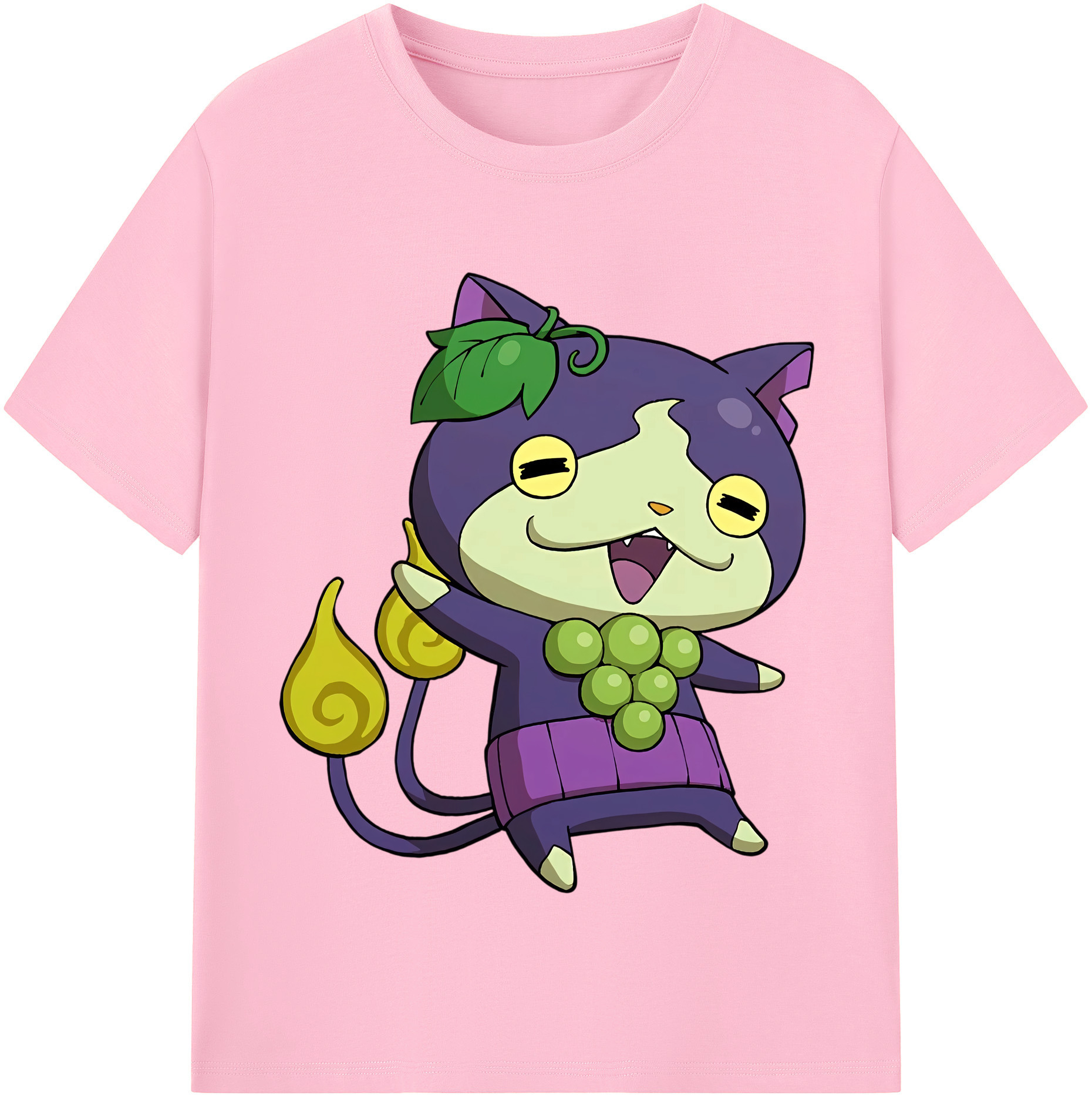 （画像用） 妖怪ウォッチ Yo-kai Watch 綿100％半袖Tシャツ（フロントプリント）