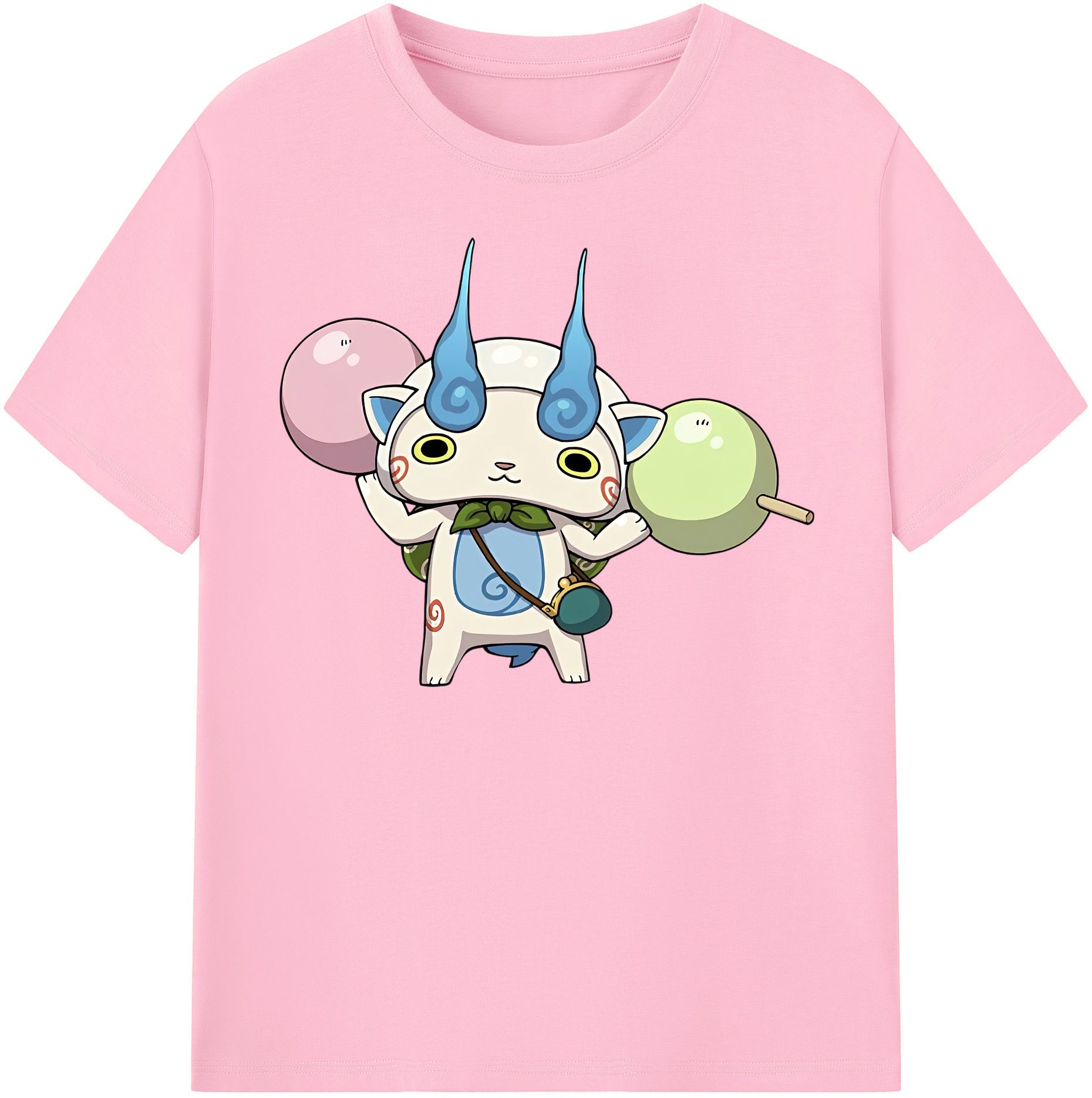 （画像用） 妖怪ウォッチ Yo-kai Watch 綿100％半袖Tシャツ（フロントプリント）