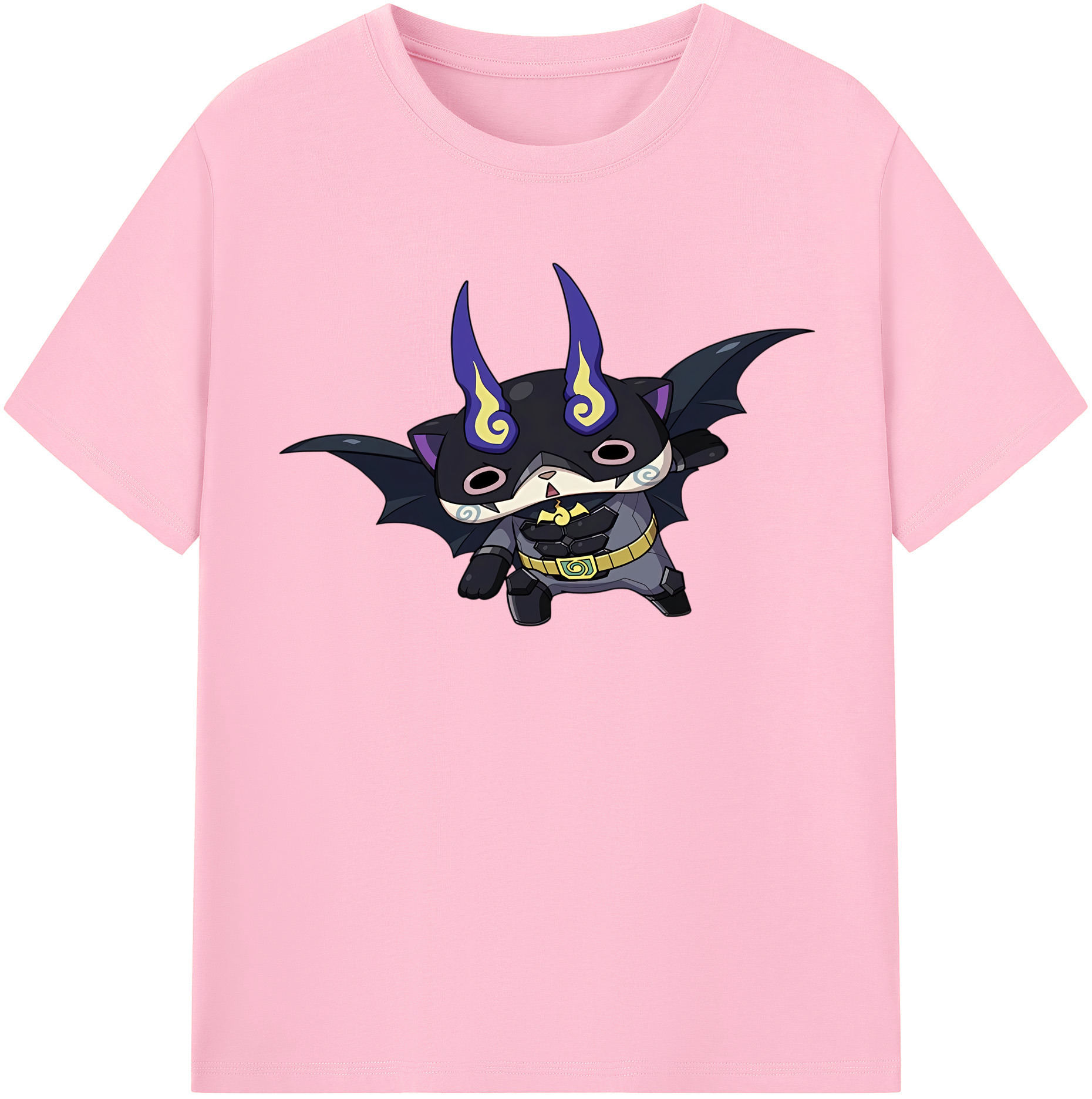 （画像用） 妖怪ウォッチ Yo-kai Watch 綿100％半袖Tシャツ（フロントプリント）
