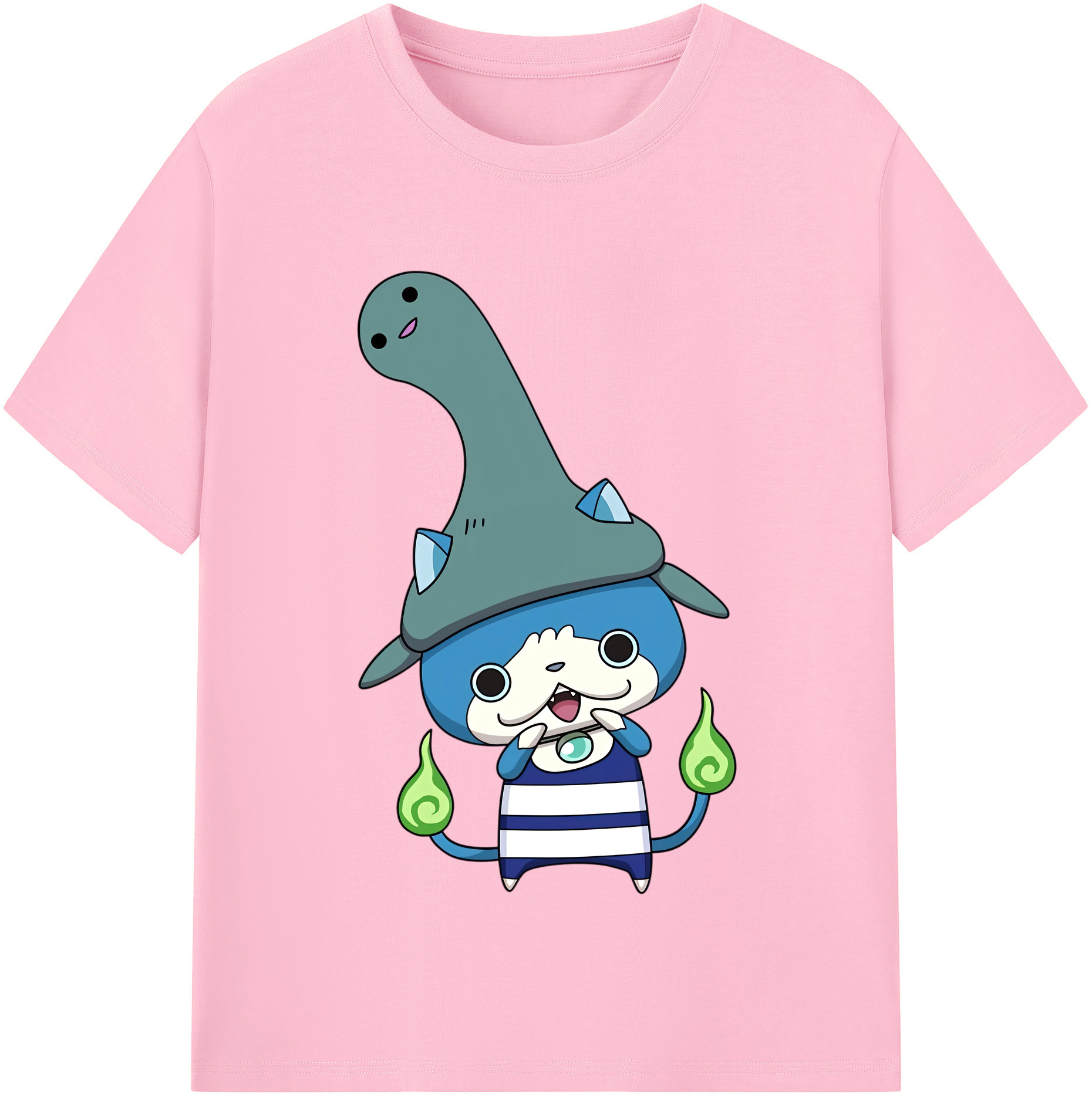 （画像用） 妖怪ウォッチ Yo-kai Watch 綿100％半袖Tシャツ（フロントプリント）