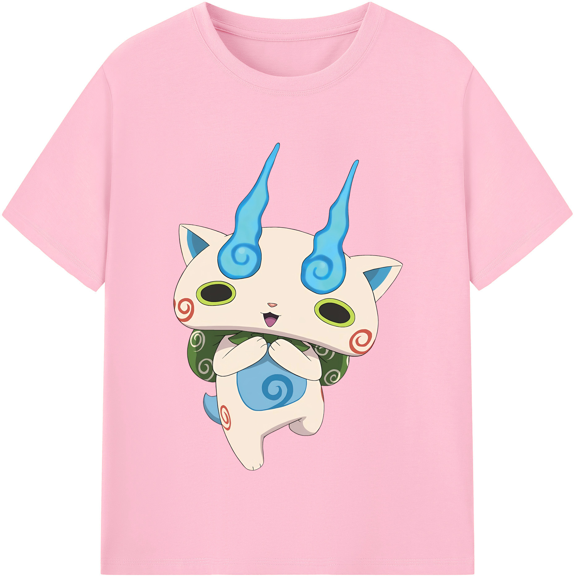 （画像用） 妖怪ウォッチ Yo-kai Watch 綿100％半袖Tシャツ（フロントプリント）