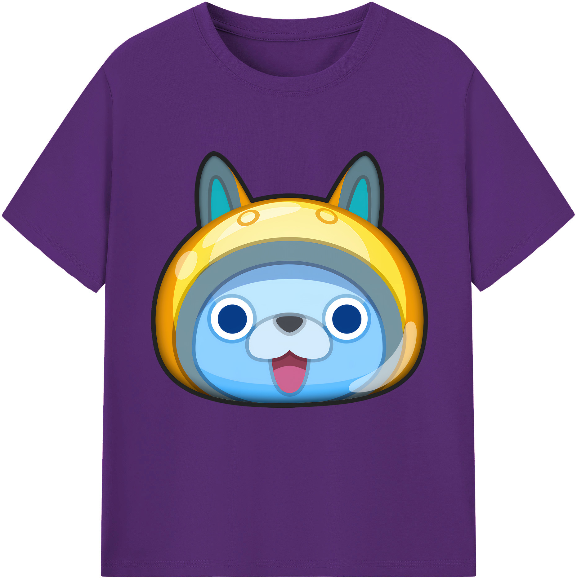 （画像用） 妖怪ウォッチ Yo-kai Watch 綿100％半袖Tシャツ（フロントプリント）