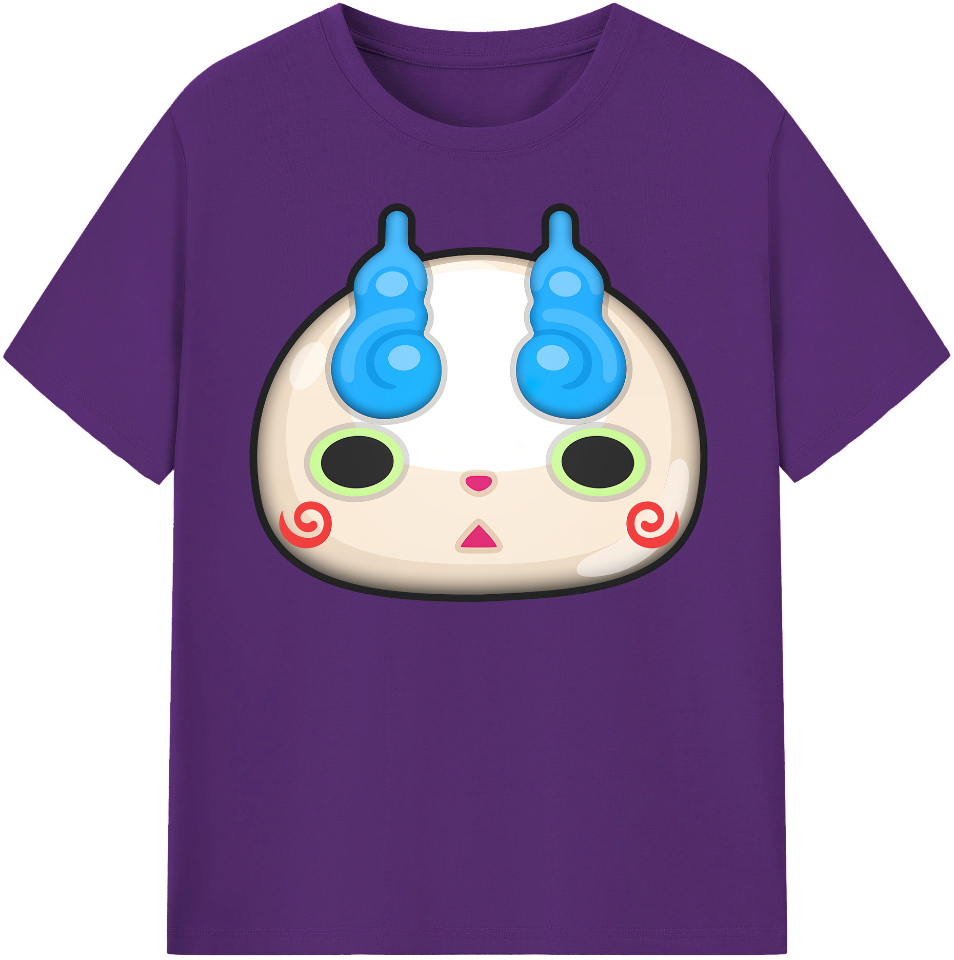 （画像用） 妖怪ウォッチ Yo-kai Watch 綿100％半袖Tシャツ（フロントプリント）