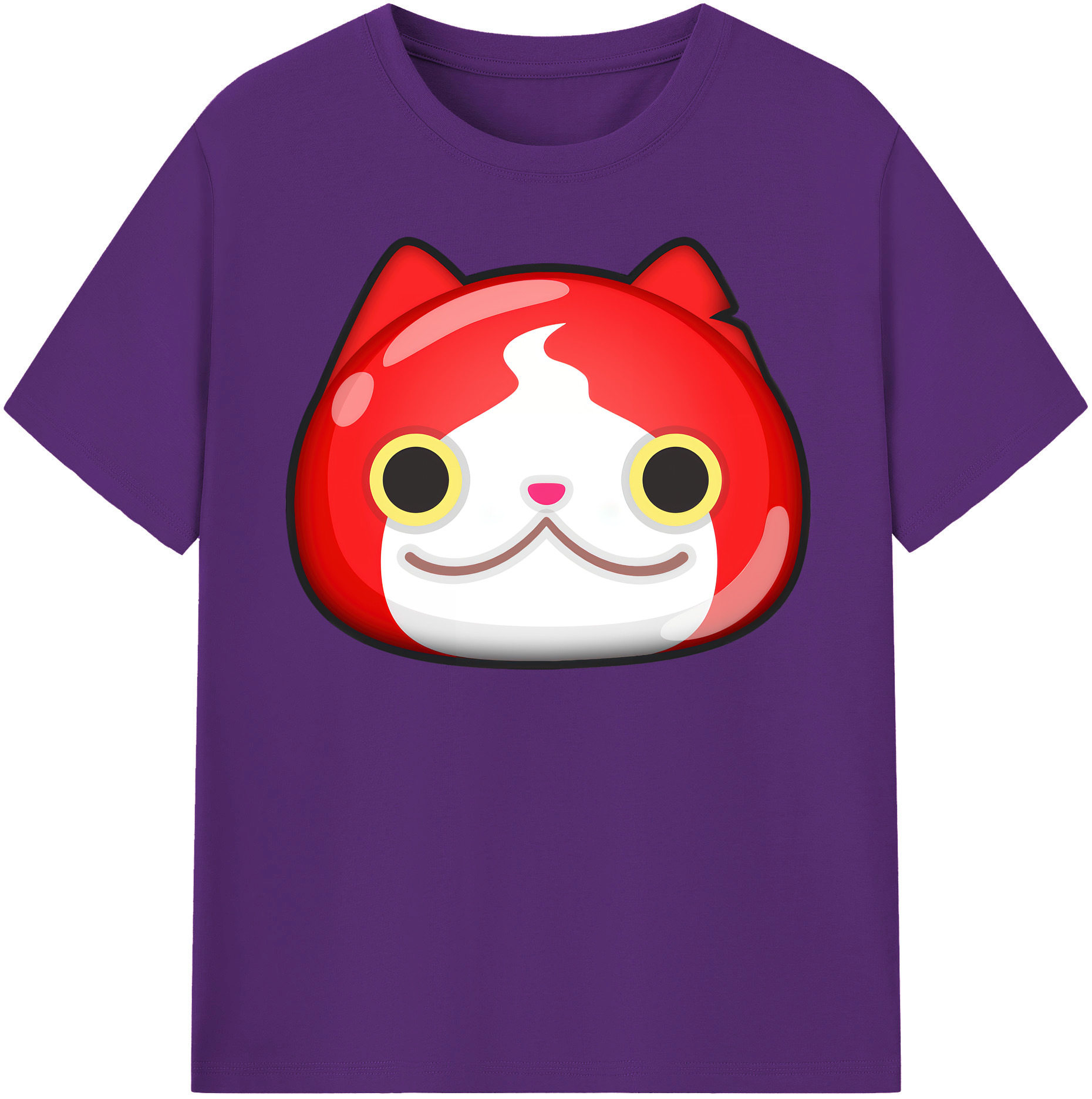 （画像用） 妖怪ウォッチ Yo-kai Watch 綿100％半袖Tシャツ（フロントプリント）