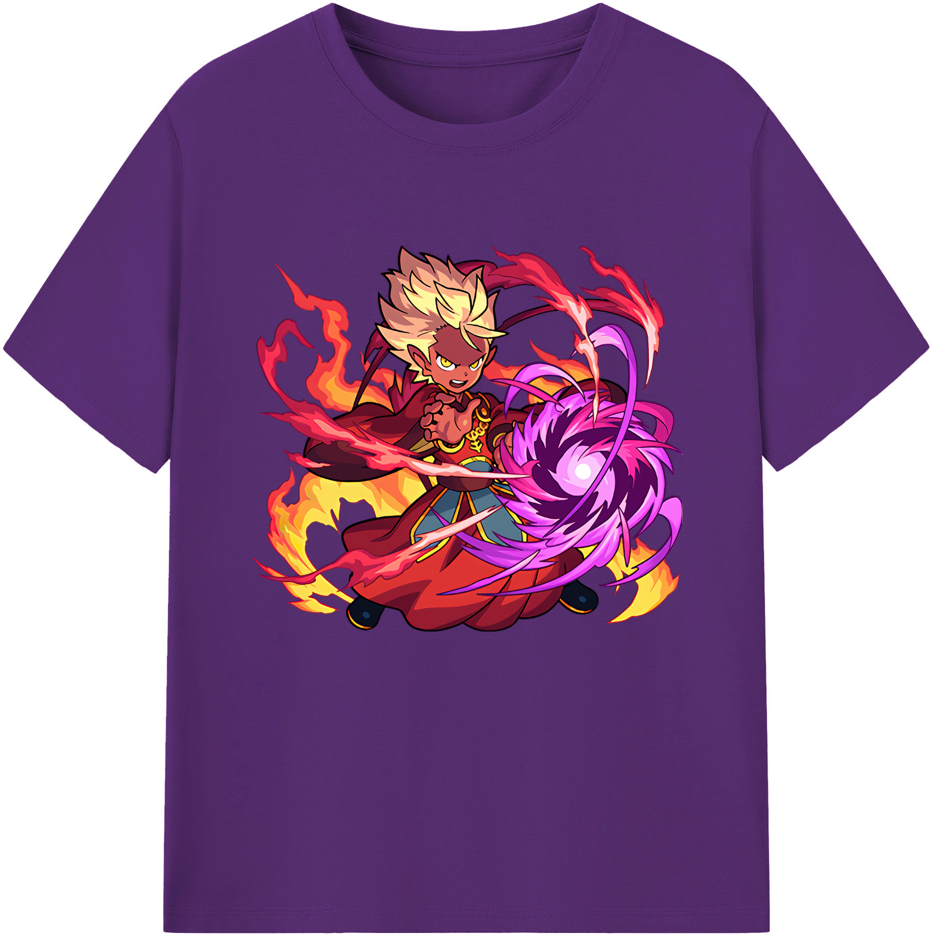 （画像用） 妖怪ウォッチ Yo-kai Watch 綿100％半袖Tシャツ（フロントプリント）